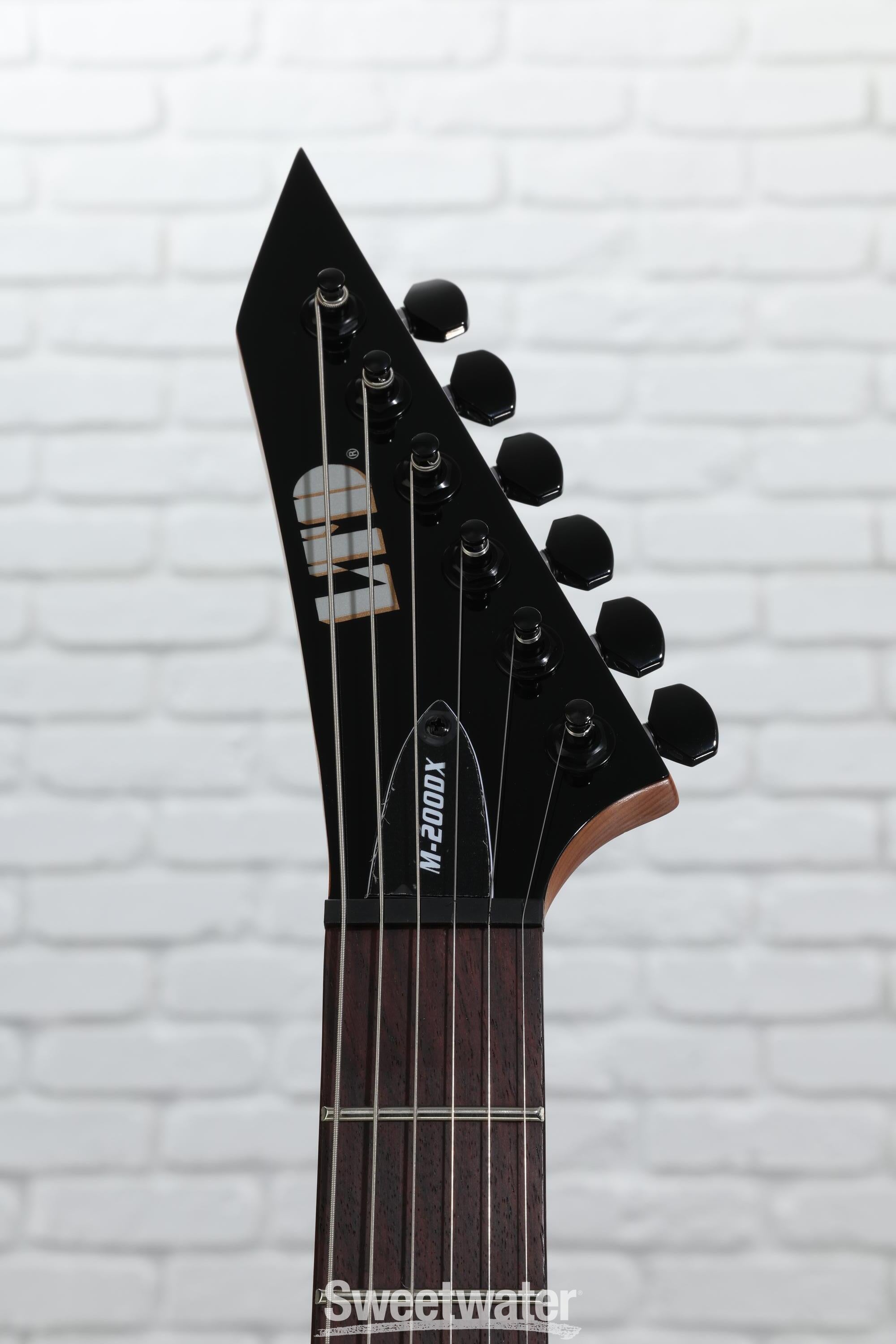 ESP LTD M-200DX Electric Guitar - Purple Burst | Sweetwater