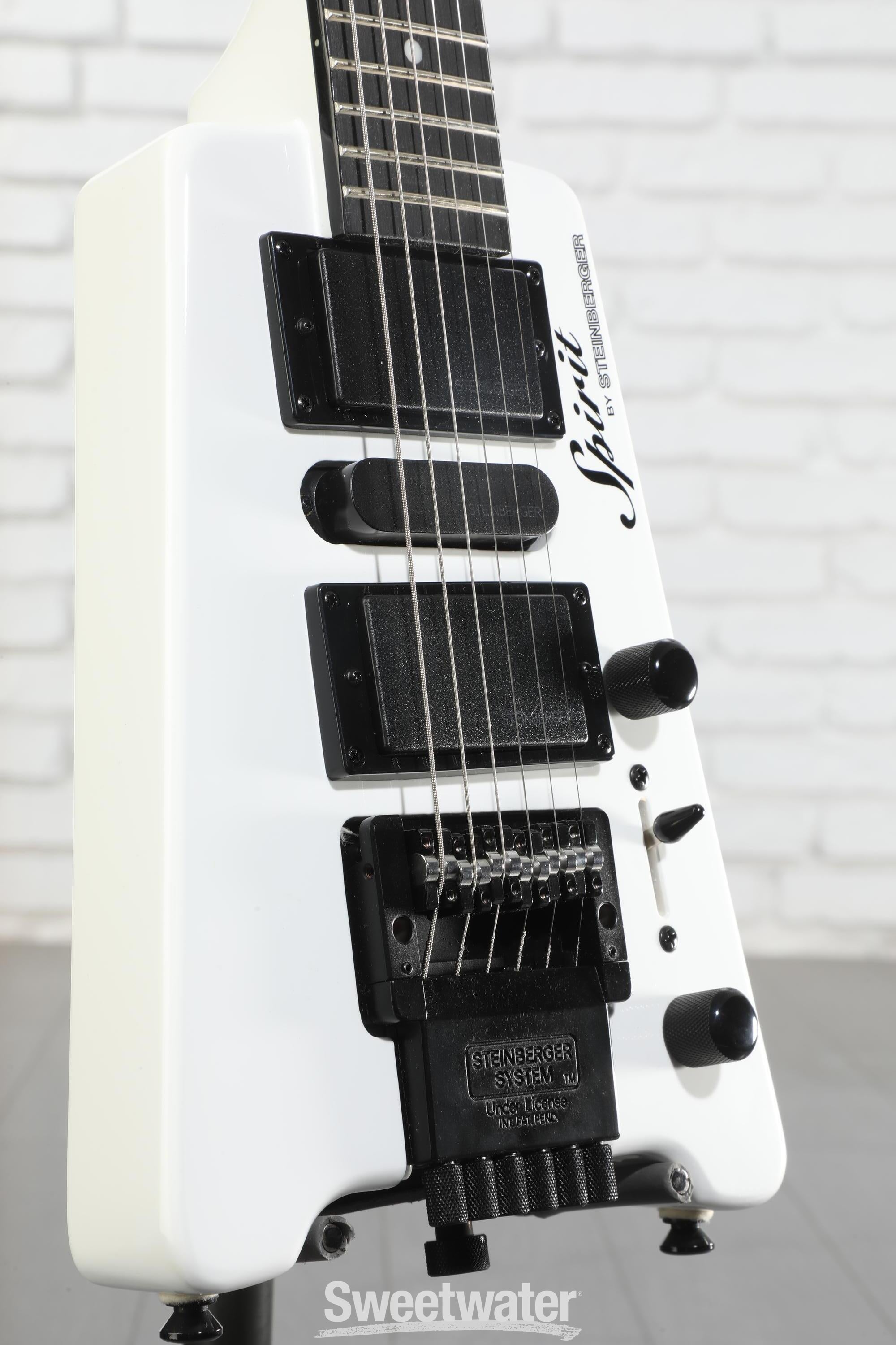 ギター Steinberger Spirit Steinberger Spirit GT-PRO Deluxe Electric Guitar - White | Sweetwater