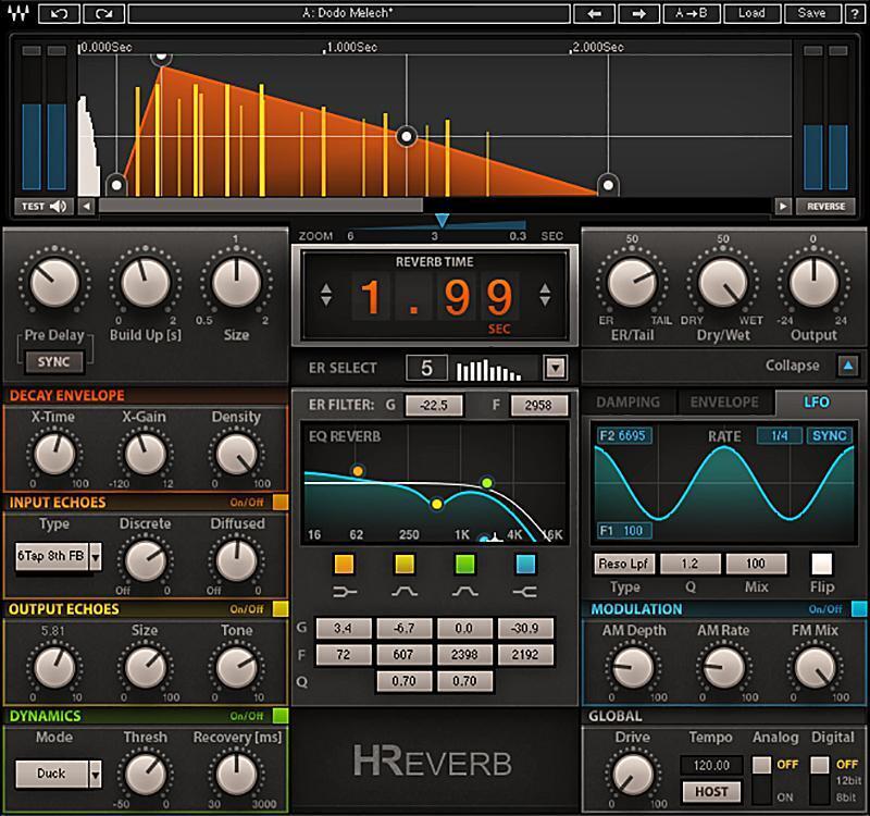 Photo of Waves H-Reverb Hybrid Reverb Plug-in