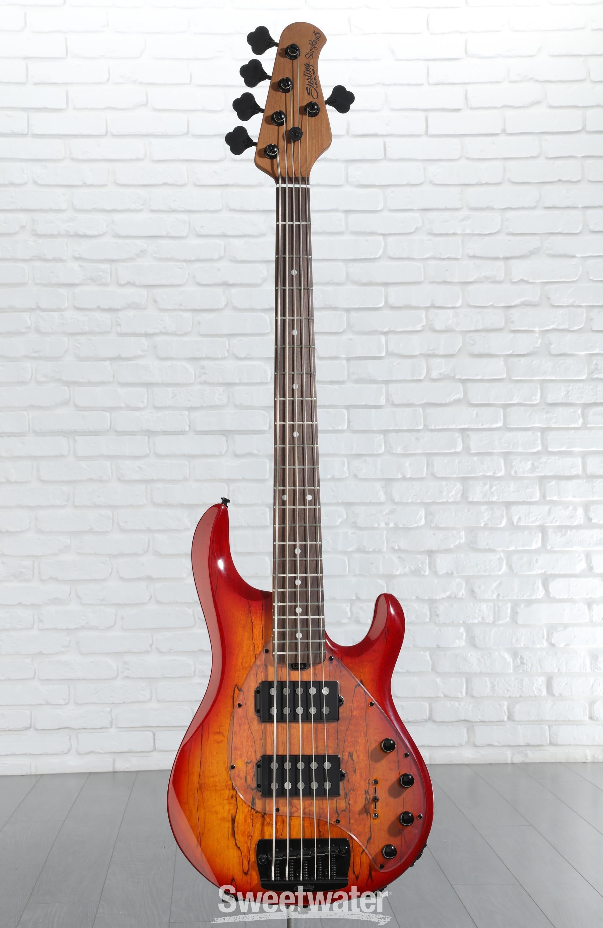 Sterling By Music Man StingRay RAY35HH 5-string Bass Guitar Sterling By Music Man StingRay RAY35HH 5-string Bass Guitar