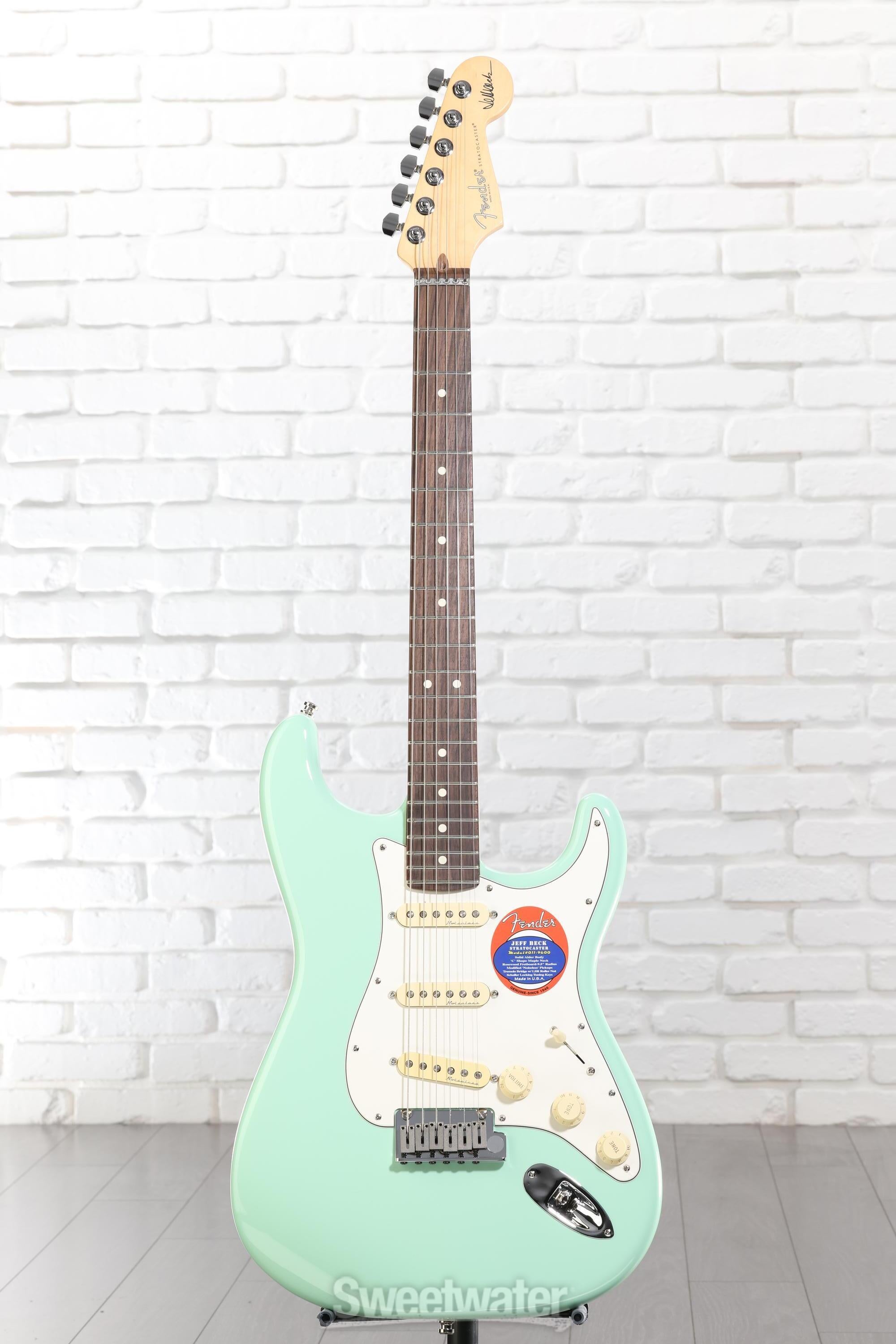 Fender Jeff Beck Stratocaster - Surf Green with Rosewood