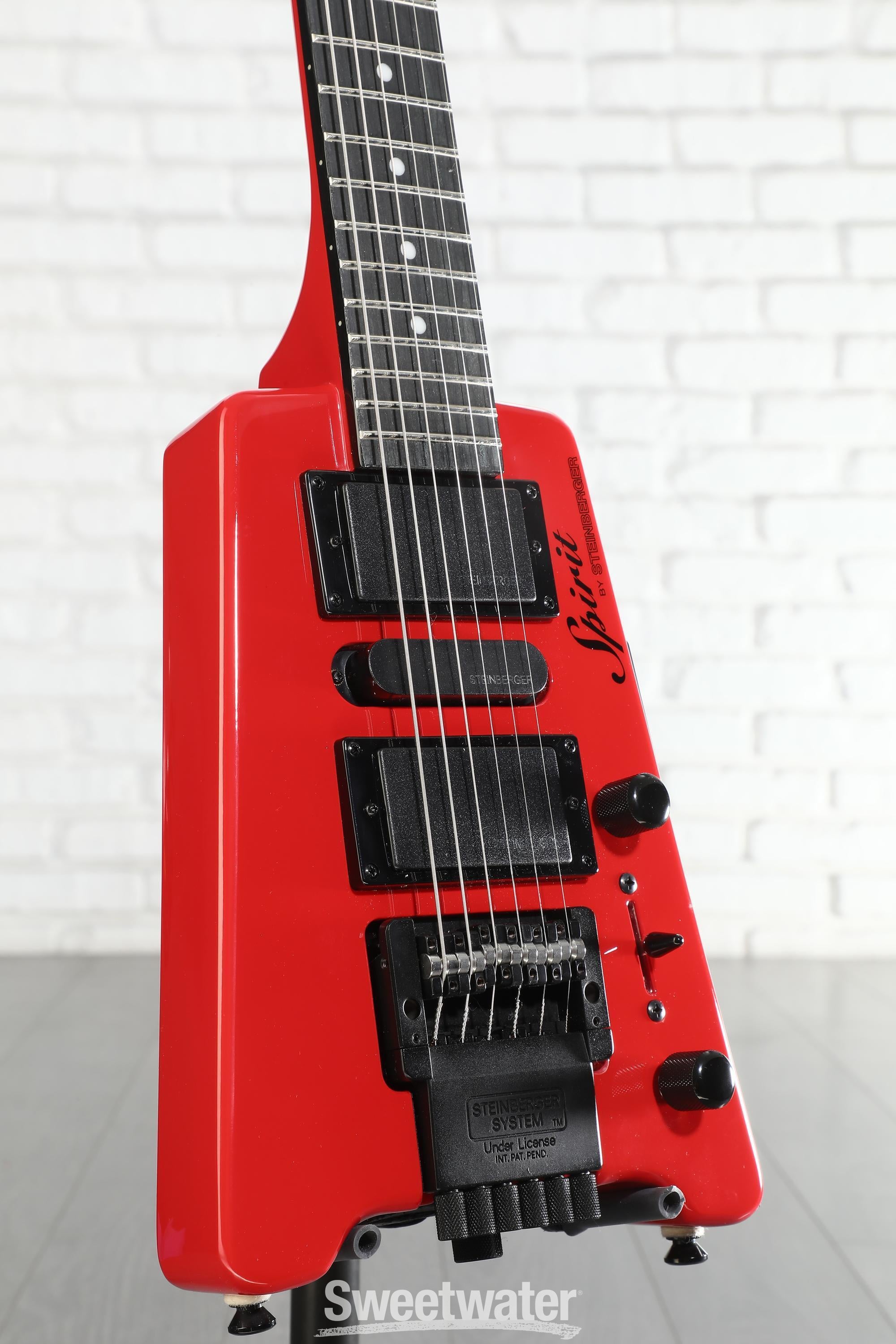 Steinberger Spirit GT-PRO Deluxe Electric Guitar - Hot Rod Red