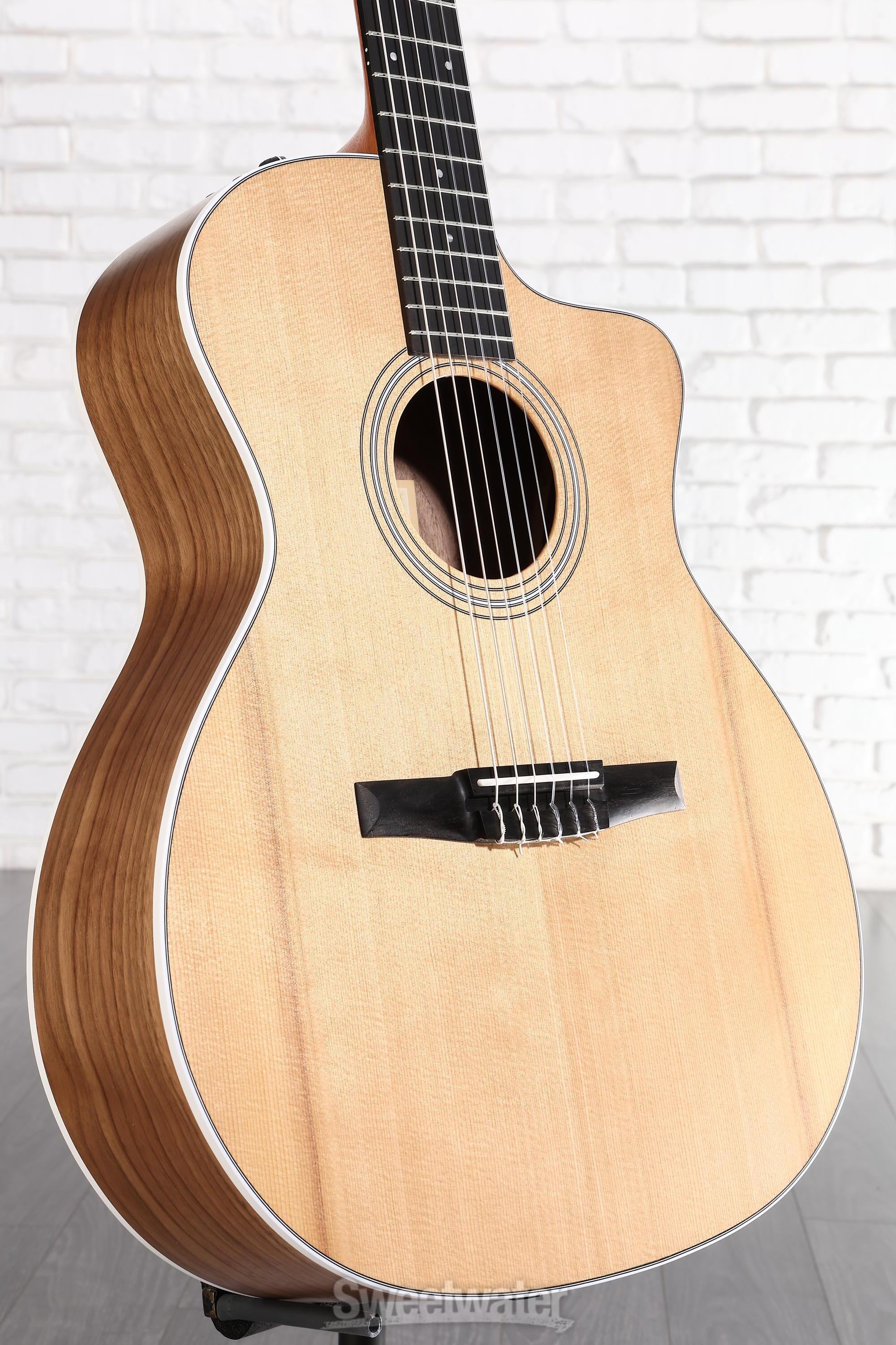 Photo of Taylor 214ce-N Nylon-string Acoustic-electric Guitar - Natural