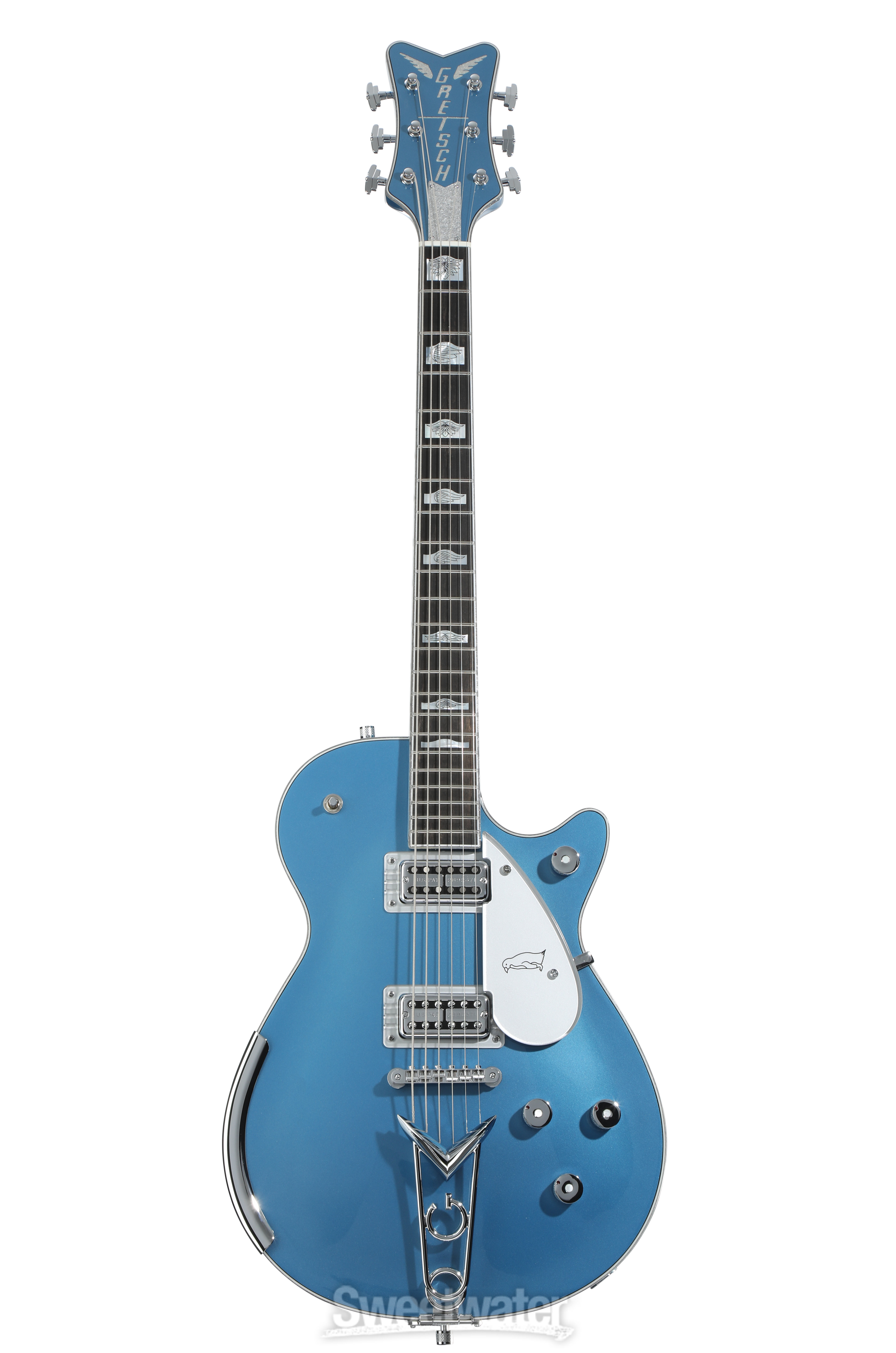 Gretsch Custom Shop G6134 Penguin Baritone Electric Guitar - Lake