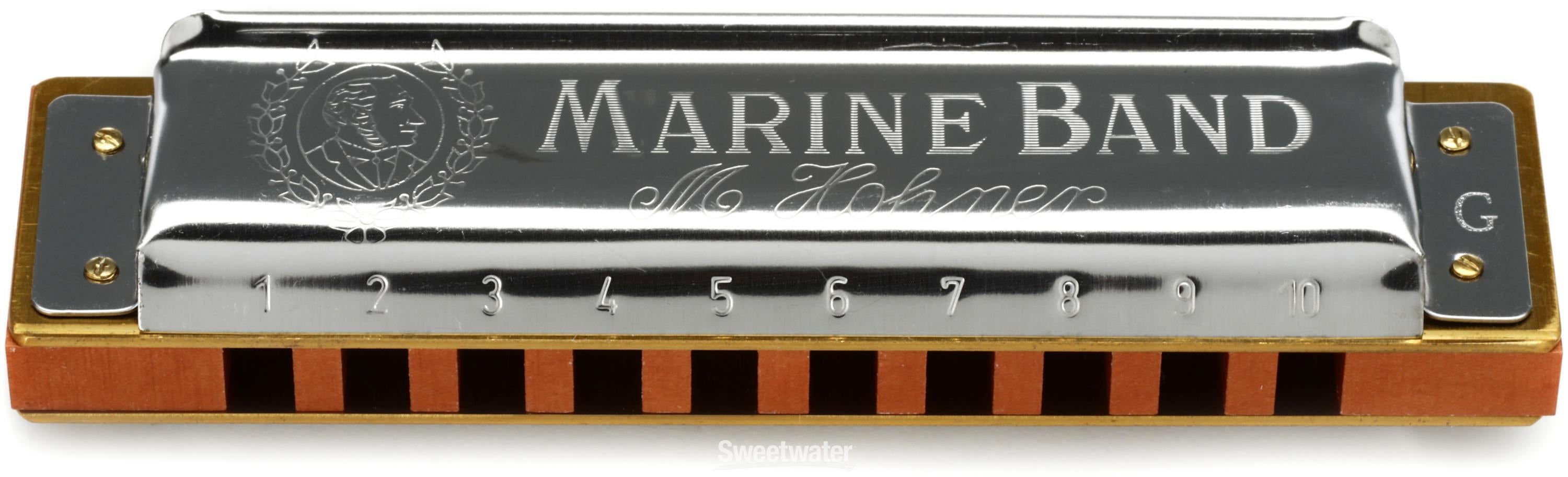 Hohner Marine Band 1896 Harmonica - Key of G | Sweetwater