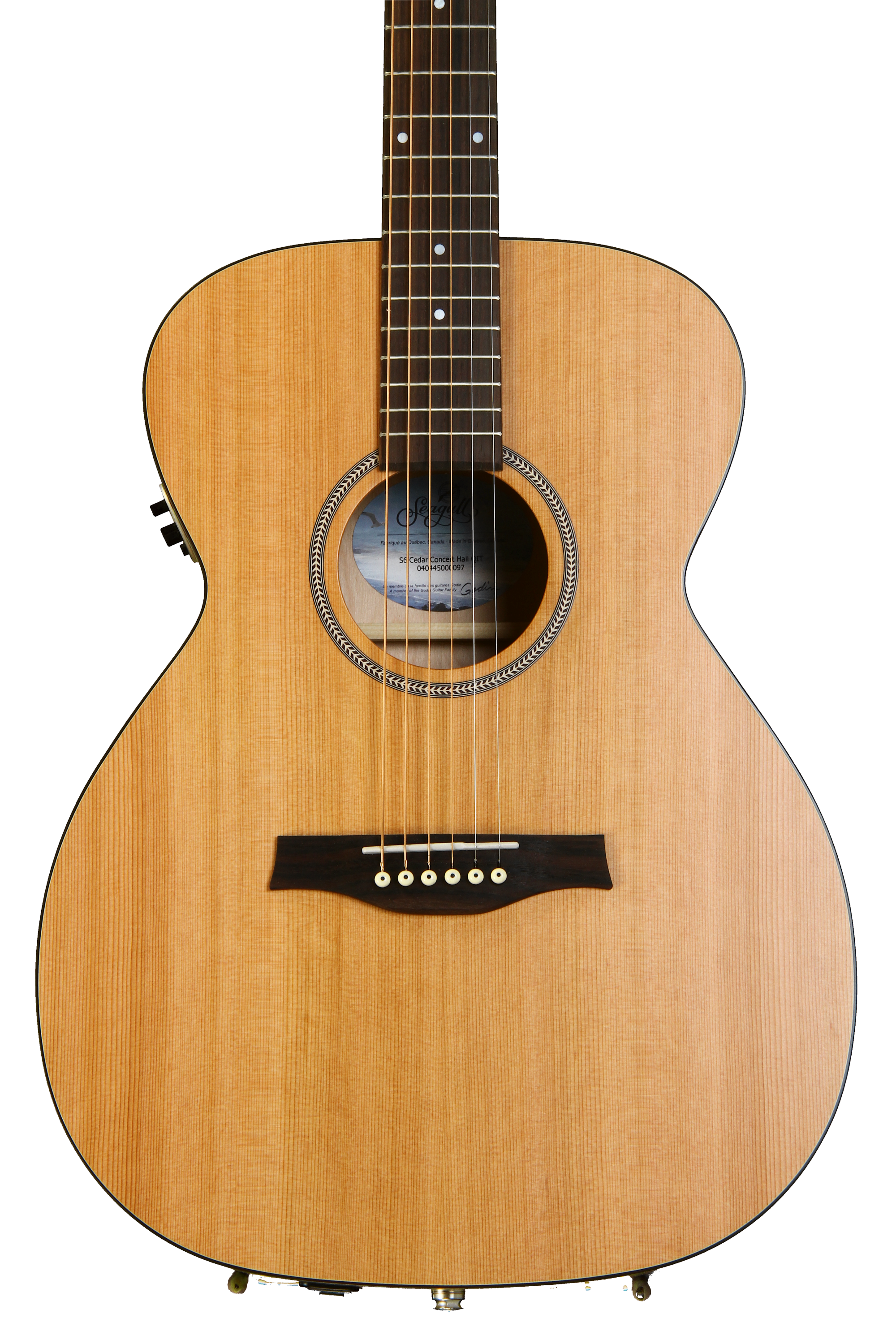 Seagull Guitars S6 Original Concert Hall Q1T - Cedar | Sweetwater