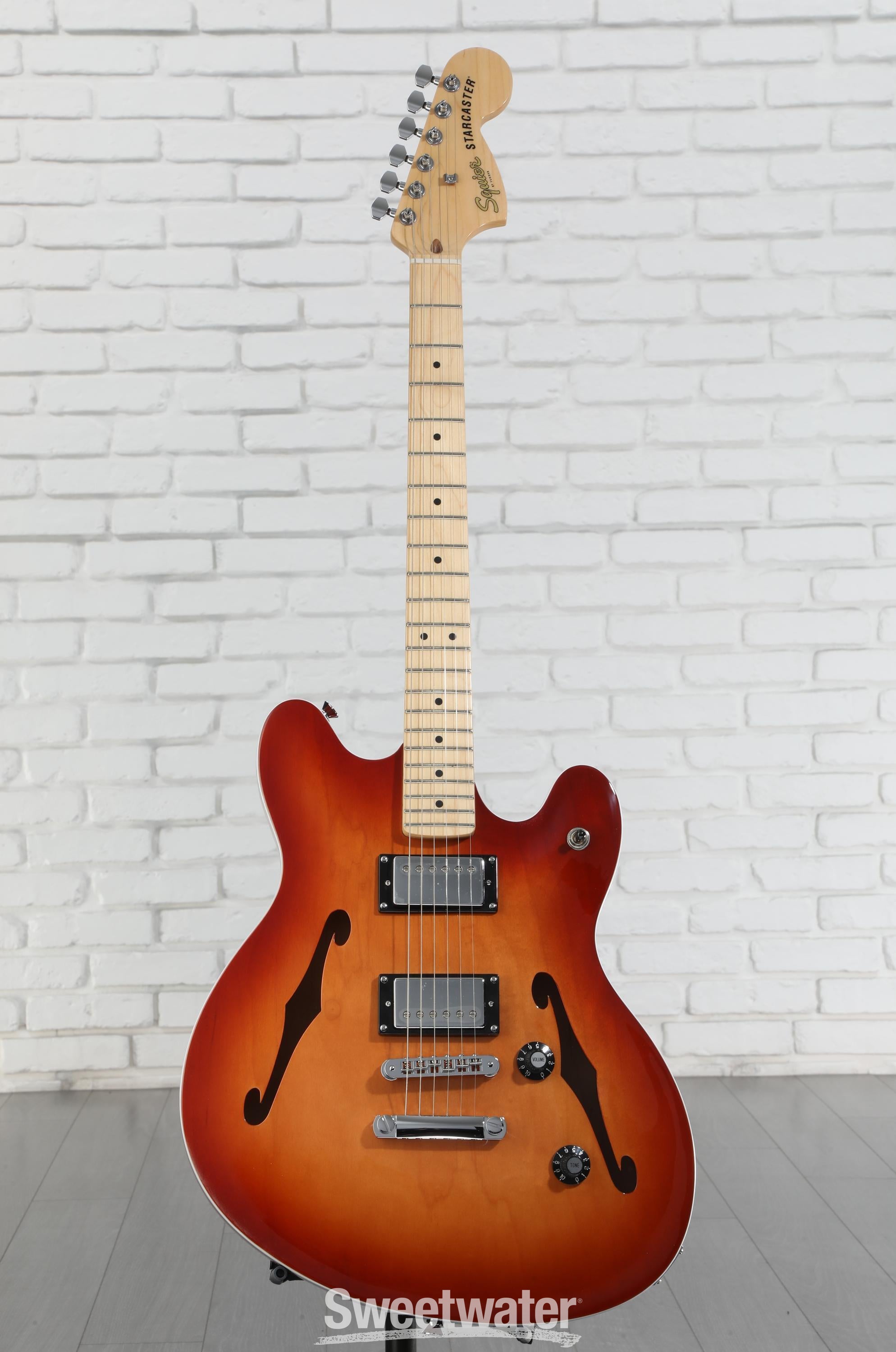 ギター Squier Affinity Starcaster Squier Affinity Series Starcaster Deluxe Maple Fingerboard