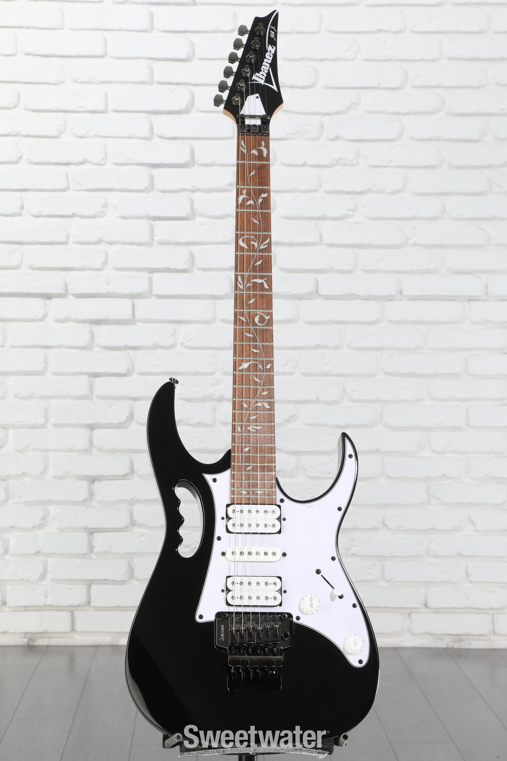 Ibanez Steve Vai Signature JEMJR - Black | Sweetwater