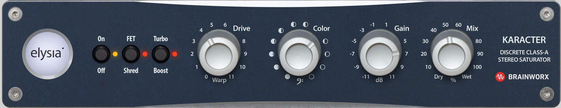 Photo of Brainworx elysia karacter Saturation/Distortion Plug-in Bundle
