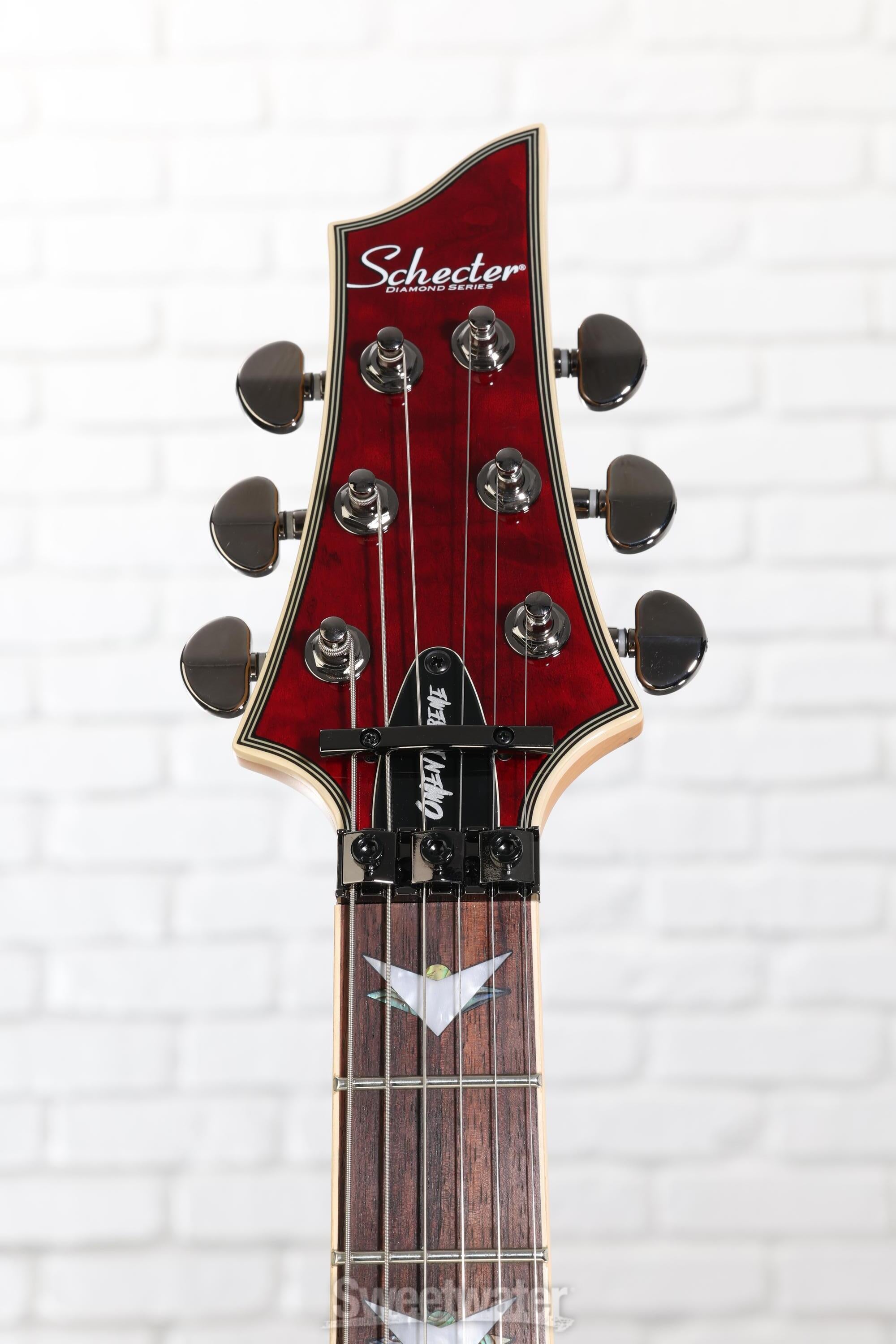 Schecter Omen Extreme-6 FR Electric Guitar - Black Cherry | Sweetwater