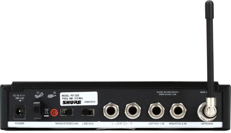 PSM 300 - In-Ear Personal Monitoring System - Shure USA