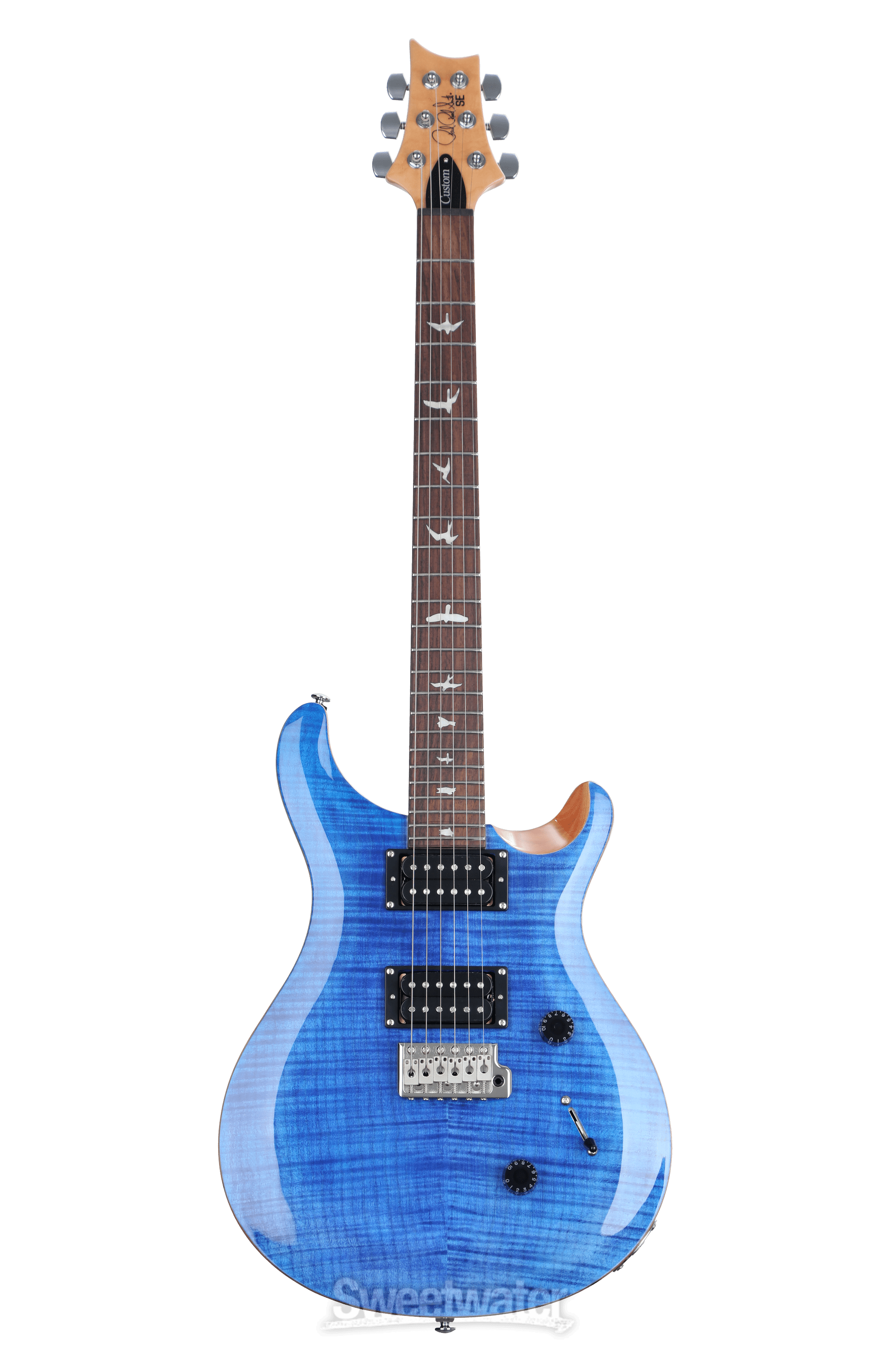 PRS SE Custom 24 Electric Guitar - Faded Blue