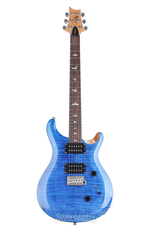 PRS SE Custom 24 Electric Guitar - Faded Blue | Sweetwater