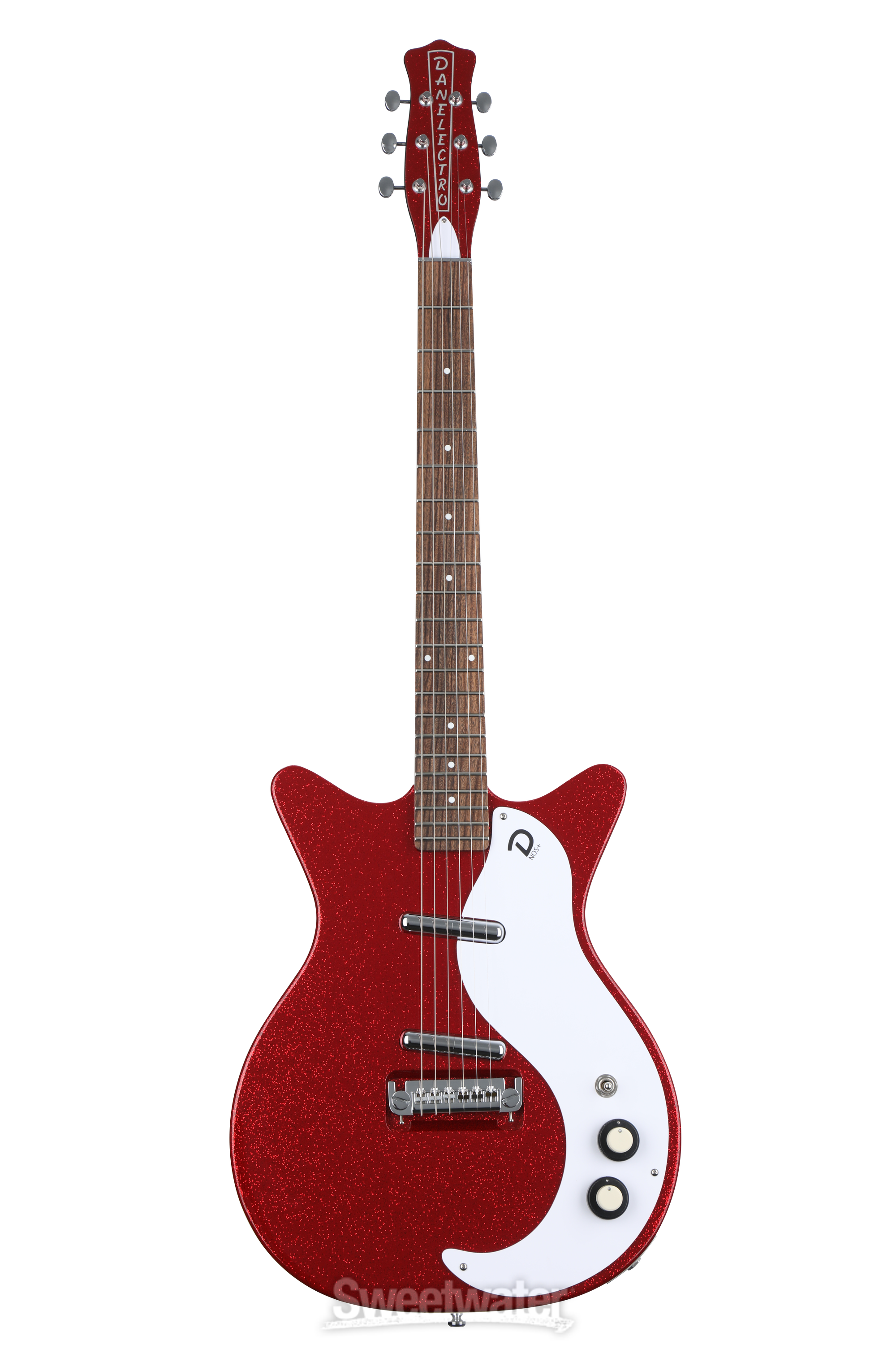 Danelectro '59M NOS+ Electric Guitar - Red Metalflake Danelectro '59M NOS+ Electric Guitar - Red Metalflake