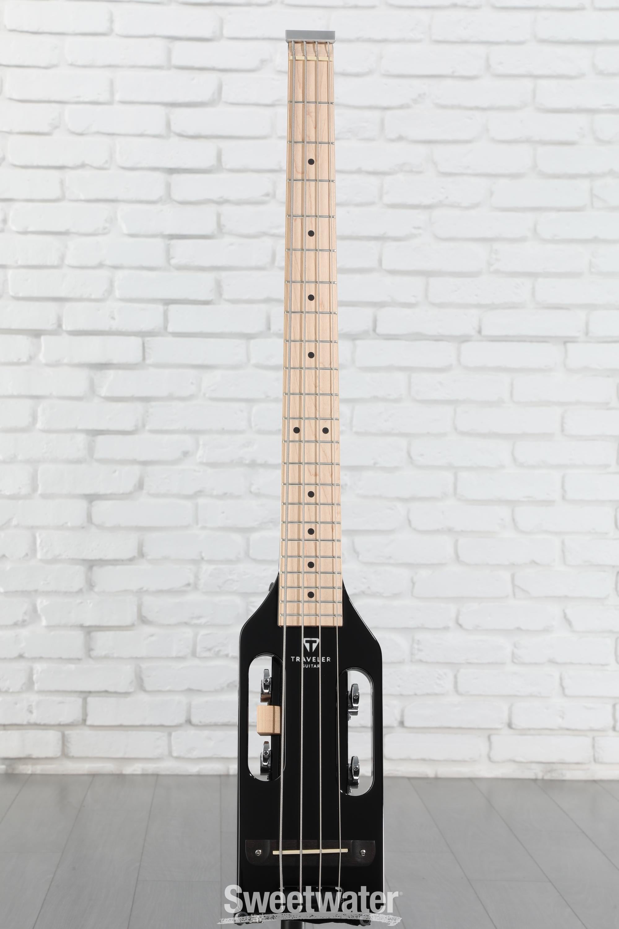 Traveler Guitar Ultra-Light Bass Guitar - Gloss Black
