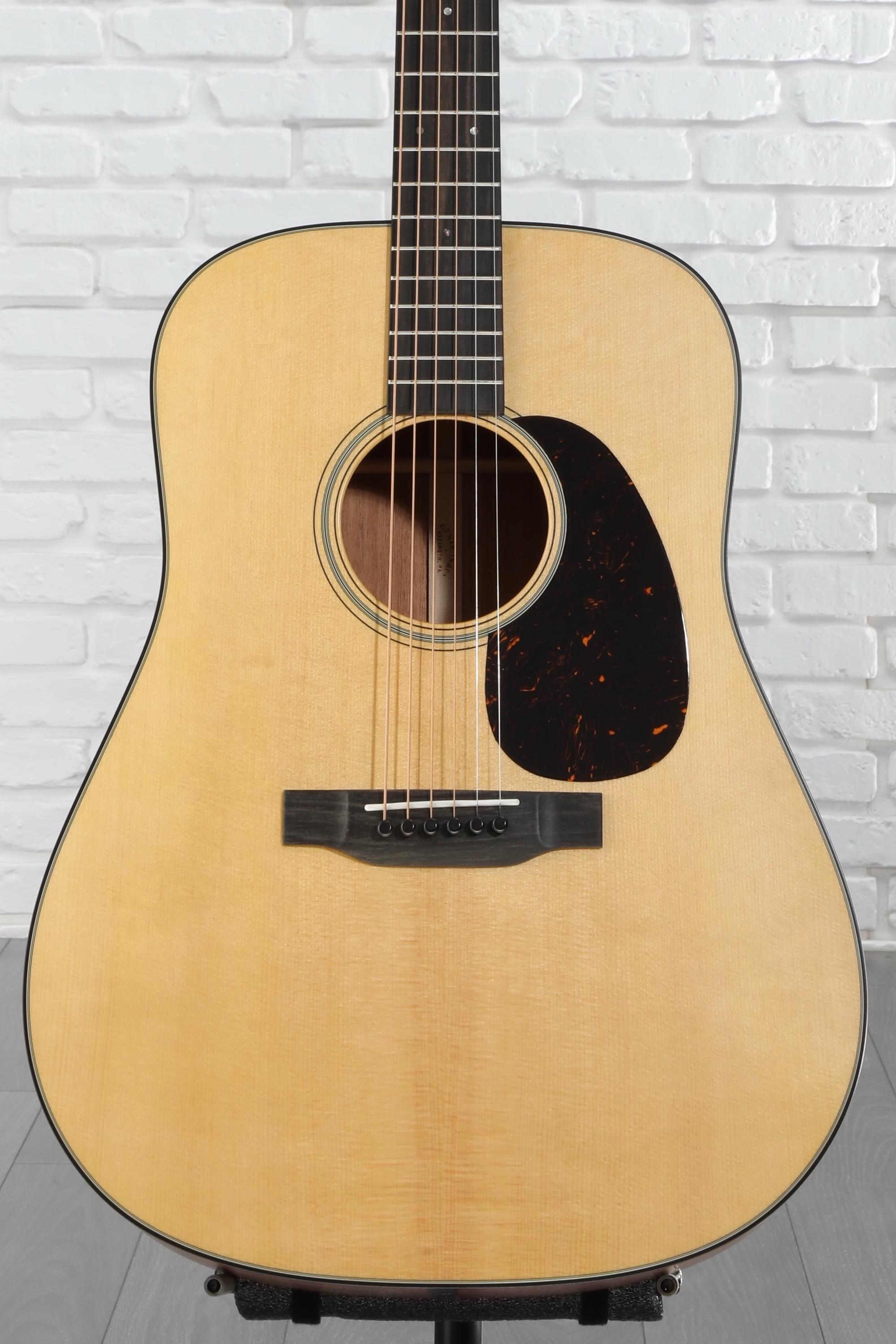 Martin D-18 Satin Standard Series Acoustic Guitar - Satin Natural