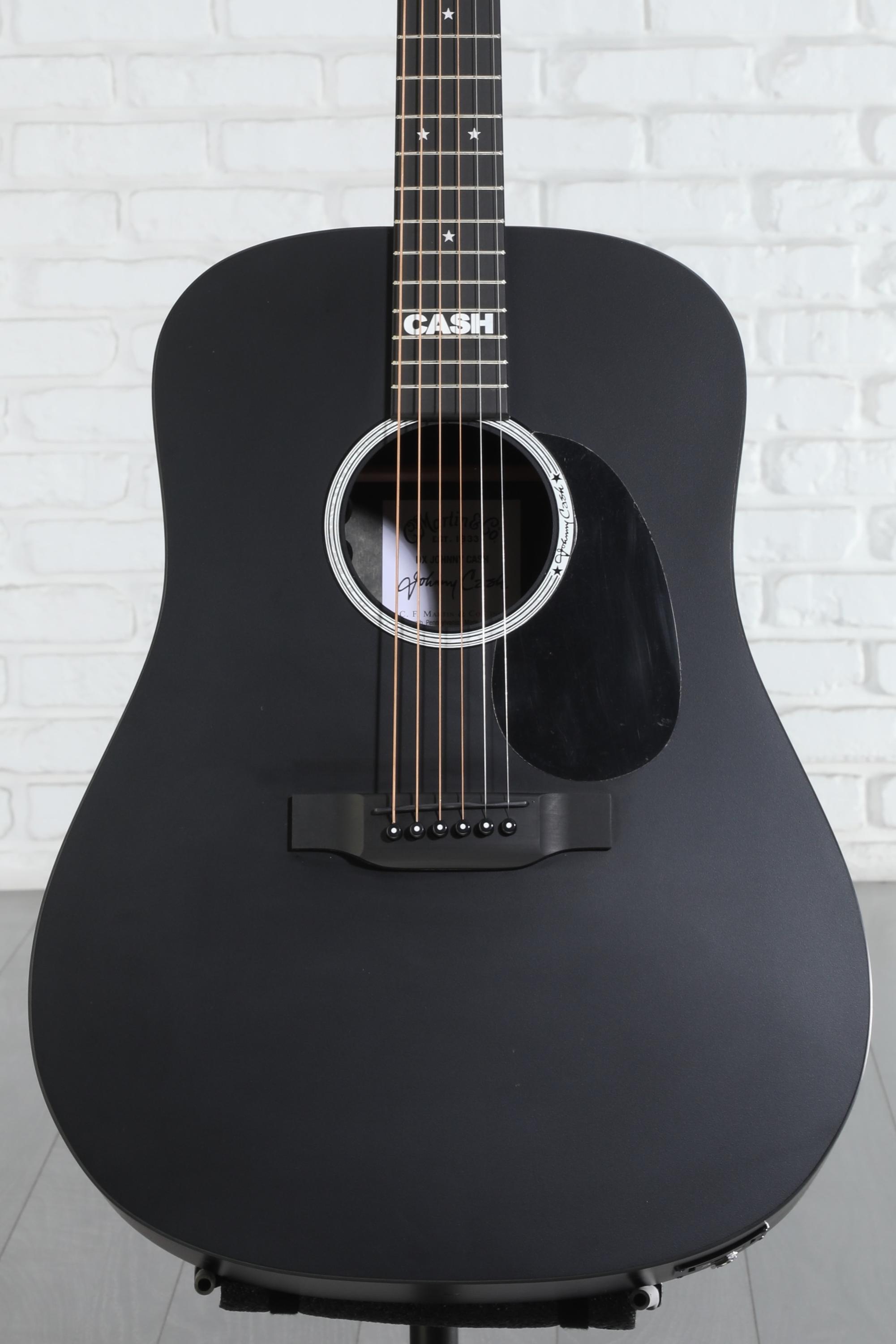Martin DX Johnny Cash - Jet Black | Sweetwater