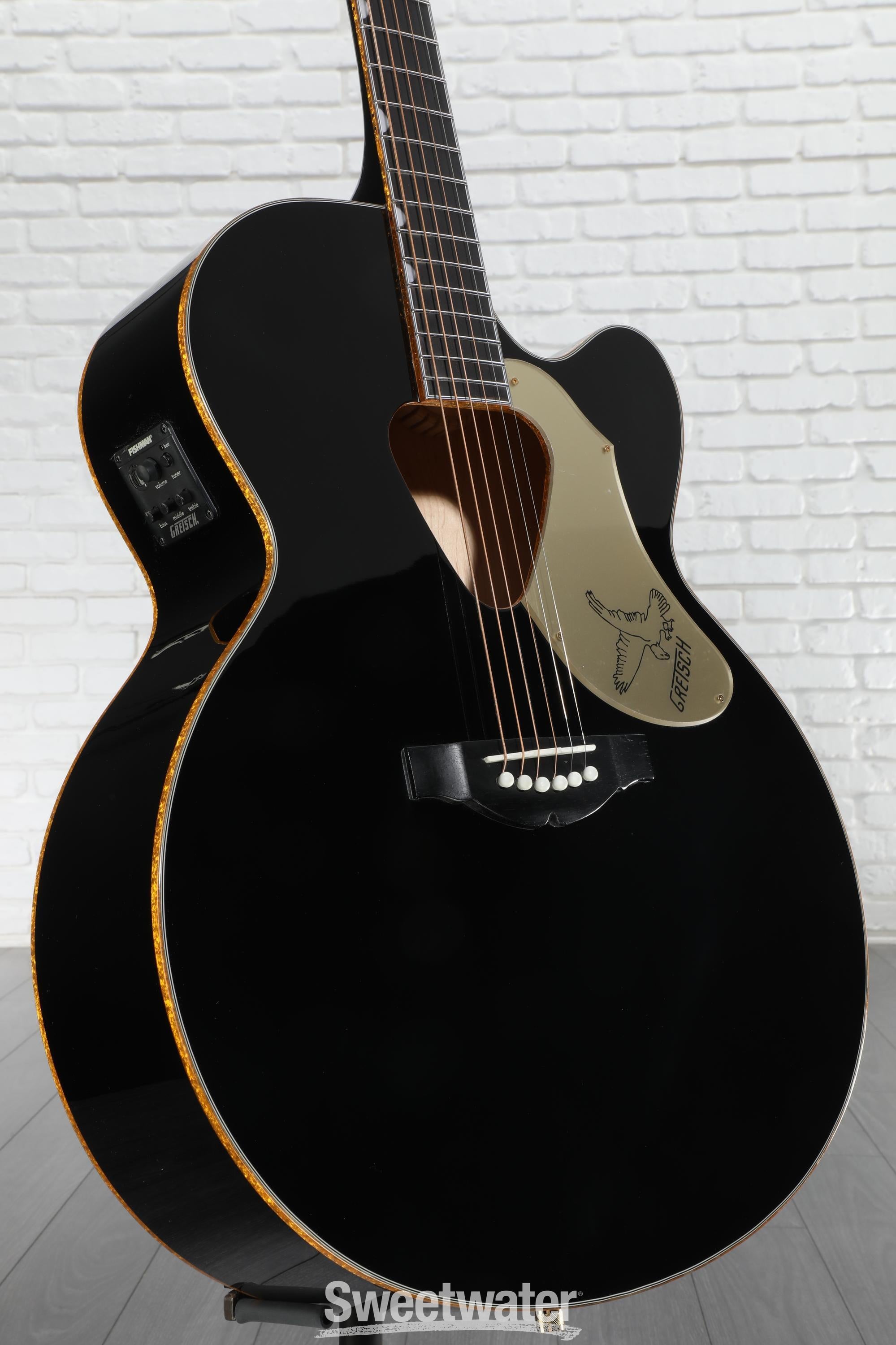 GRETSCH グレッチ G5022CBFE BLK Gretsch G5022CBFE Rancher Falcon Jumbo Cutaway Acoustic-Electric