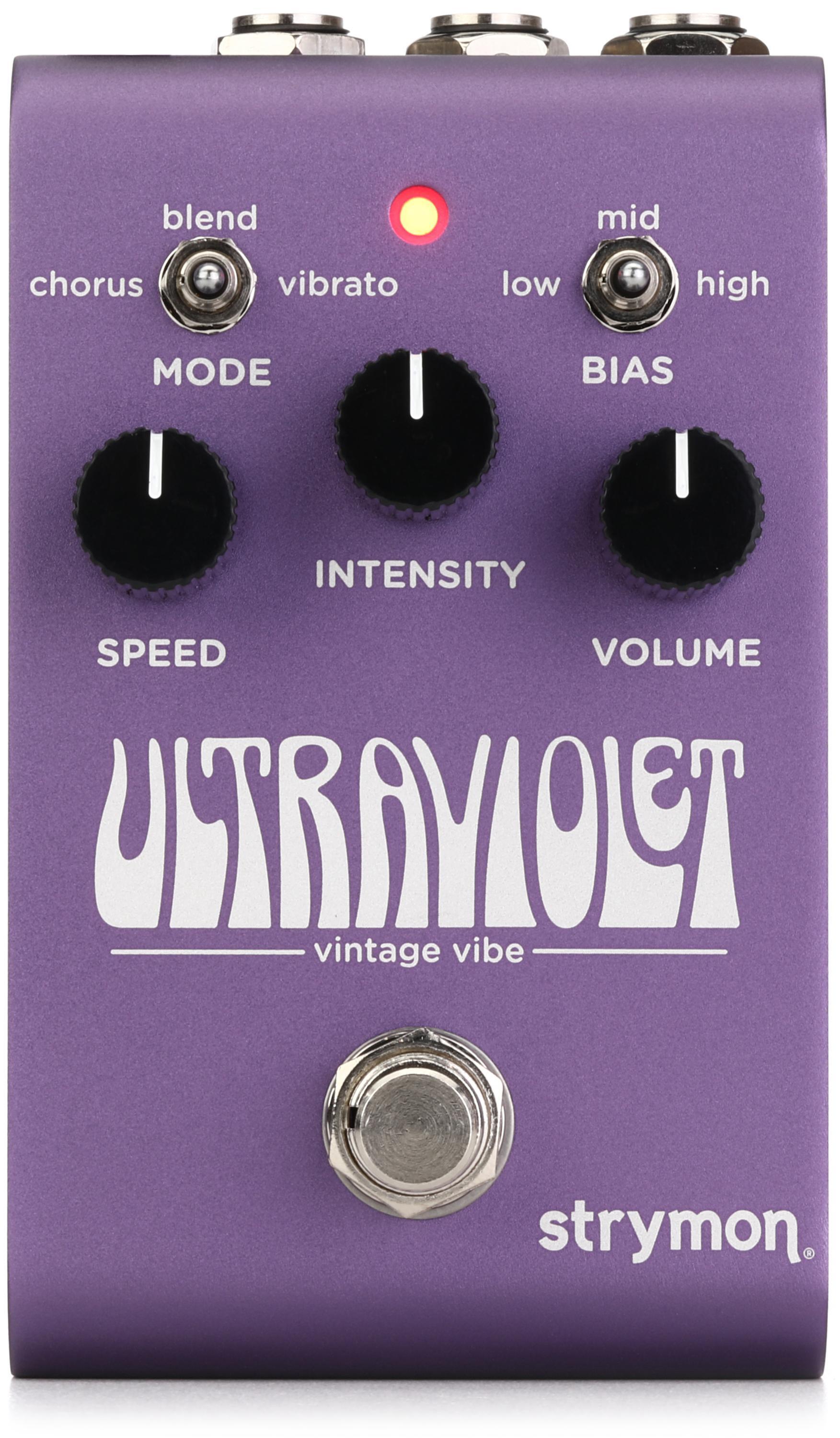 Strymon UltraViolet Vintage Vibe Chorus & Vibrato Pedal