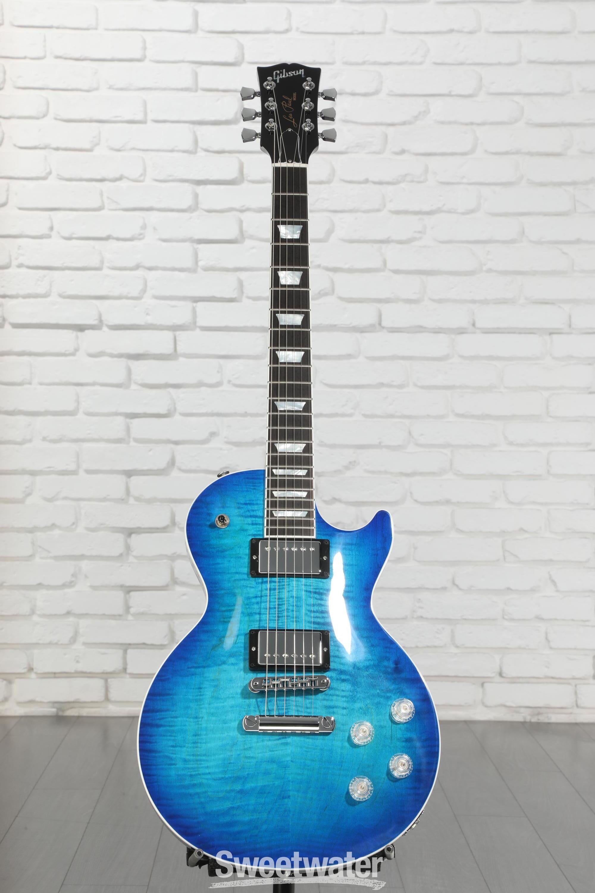 Gibson Les Paul Modern Figured Electric Guitar - Cobalt Burst