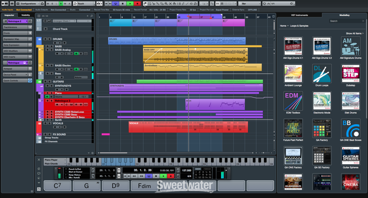 Steinberg Cubase Pro 8.5 Update from Cubase 8 | Sweetwater