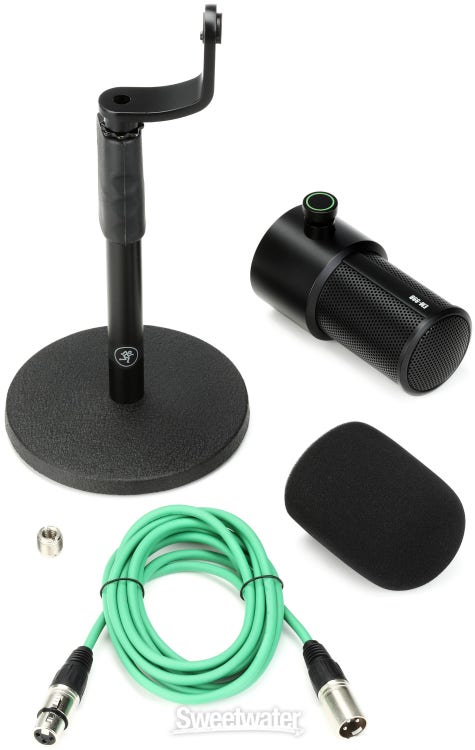 Razer Seiren X Boom Arm with Pop Filter - Mic Stand with Foam Cover  Windscreen f
