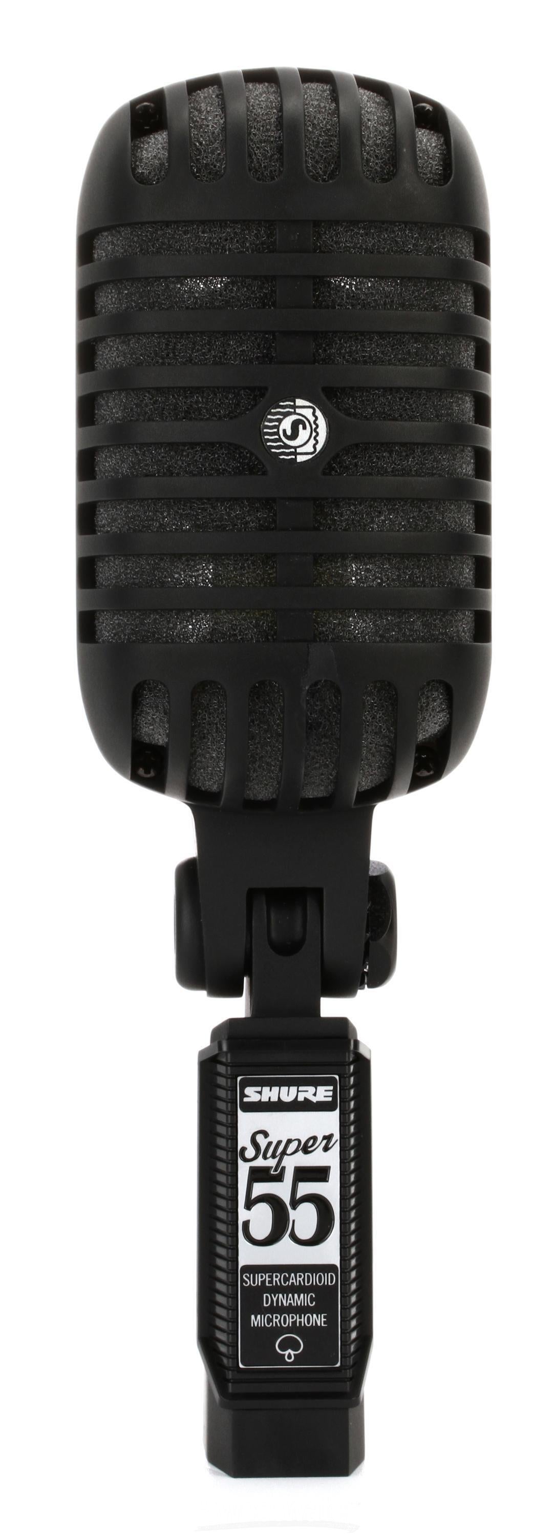 Shure Super 55 Pitch Black Limited Edition Reviews | Sweetwater