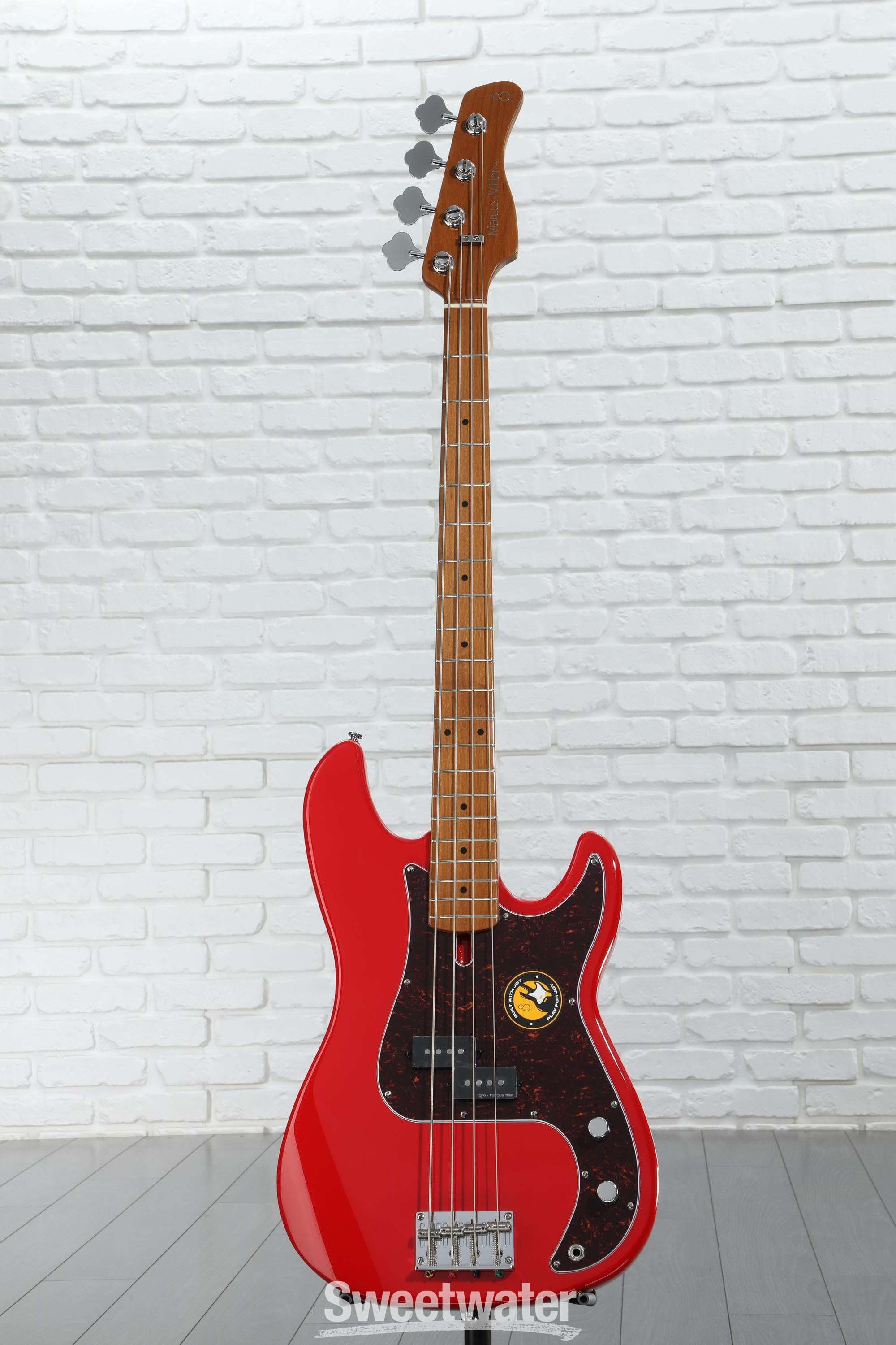 Sire Marcus Miller P5 Alder 4-string Bass Guitar - Red