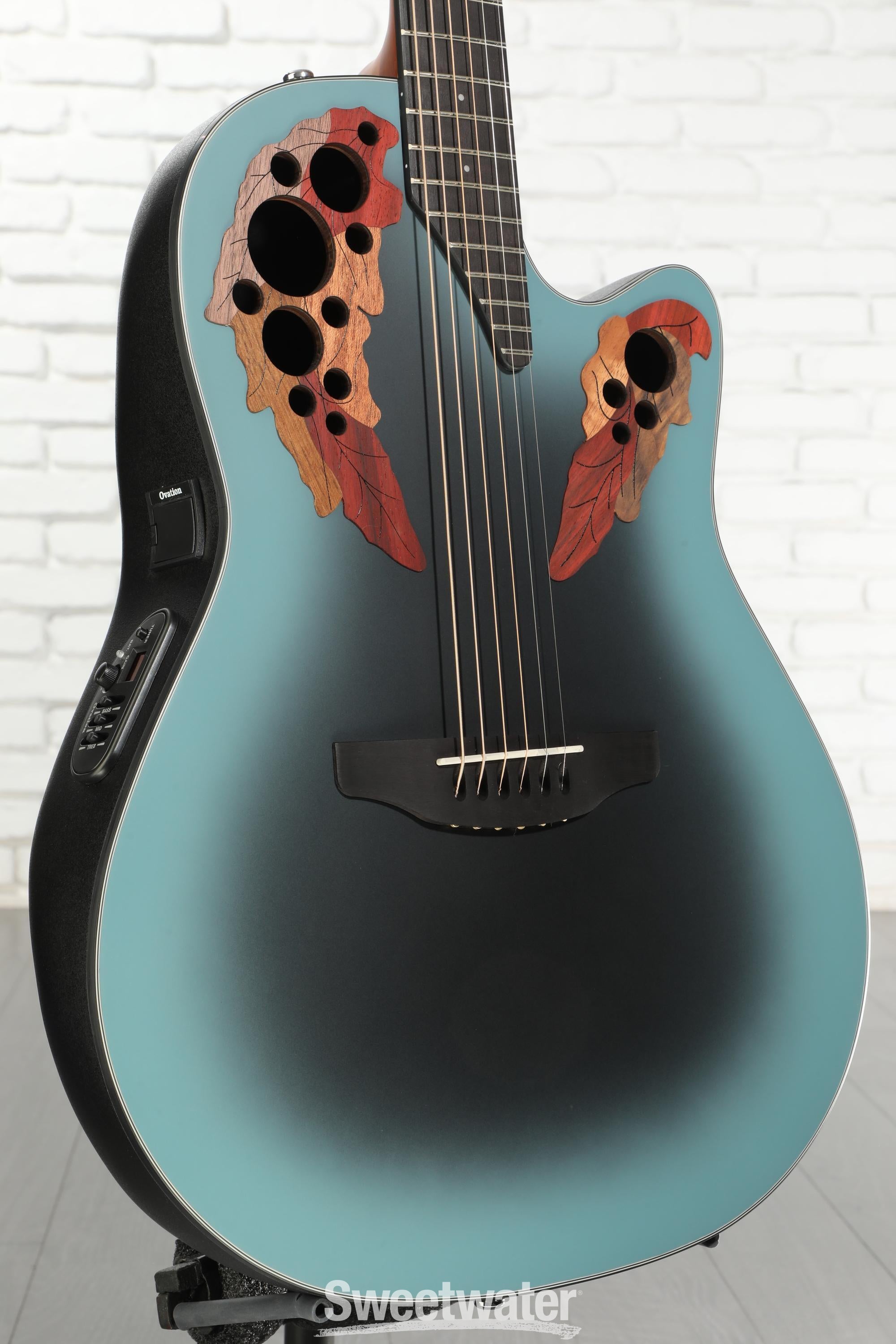 Ovation Celebrity Elite CE44-RBB Mid-Depth Acoustic-Electric