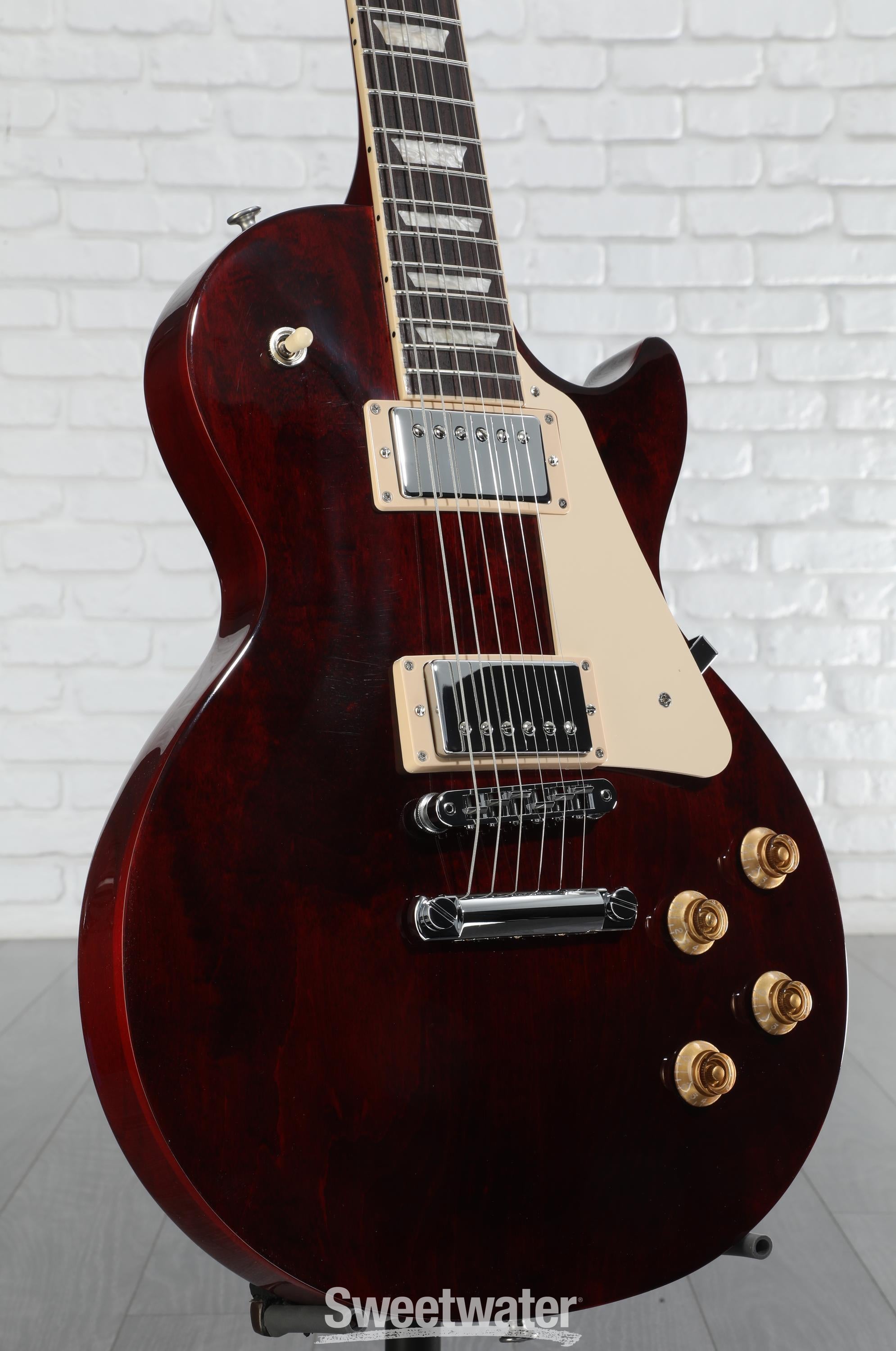 ギブソン　Les Paul Studio Wine Red Gibson Les Paul Studio Electric Guitar - Wine Red | Sweetwater
