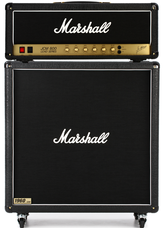 Marshall JCM800 2203X 100-watt Amplifier Head and 1960B 300-watt