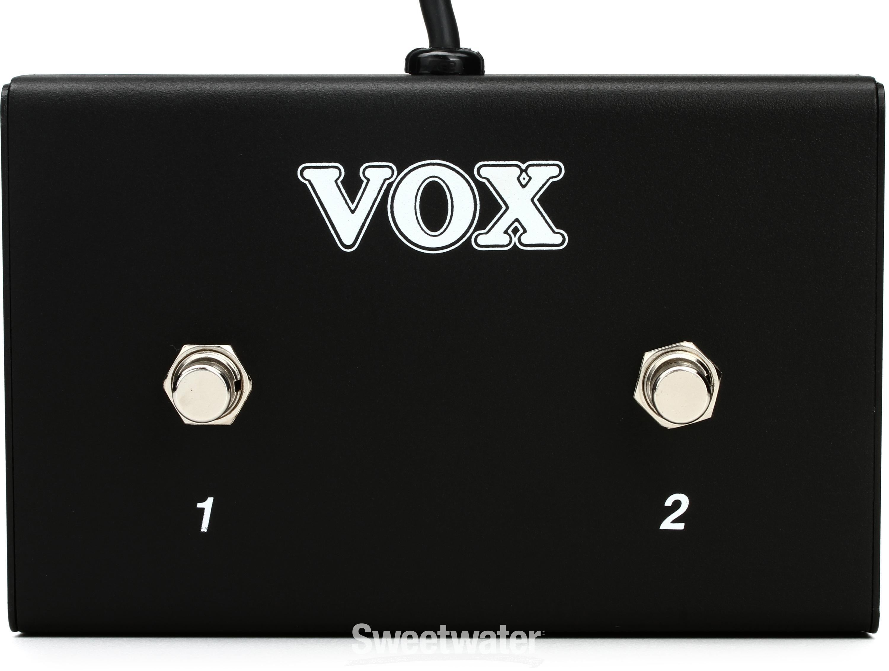 Vox VFS2 Dual Footswitch Reviews | Sweetwater