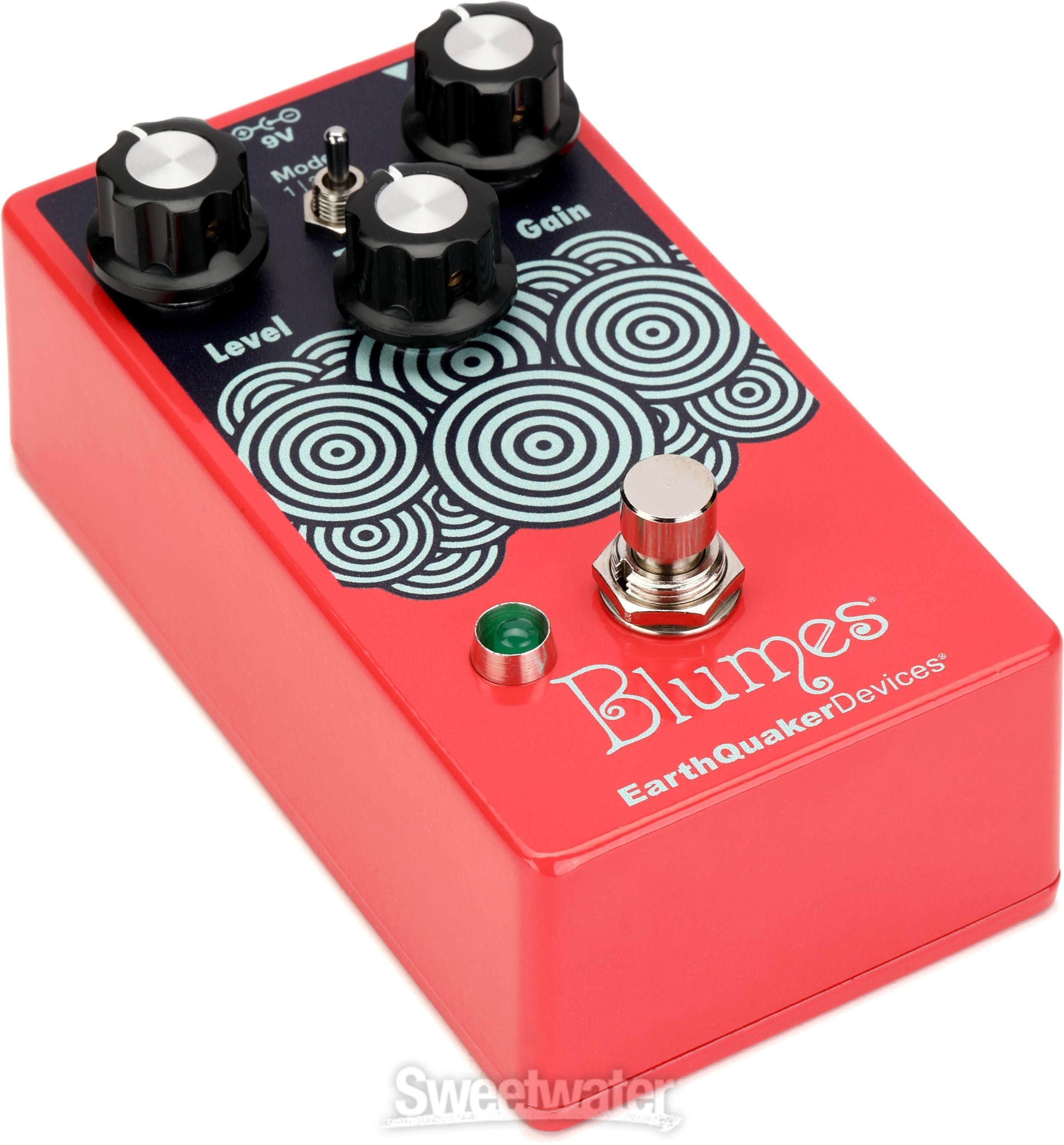 EarthQuaker Devices Blumes Low Signal Shredder Overdrive Pedal - Ruby  Citron, Sweetwater Exclusive