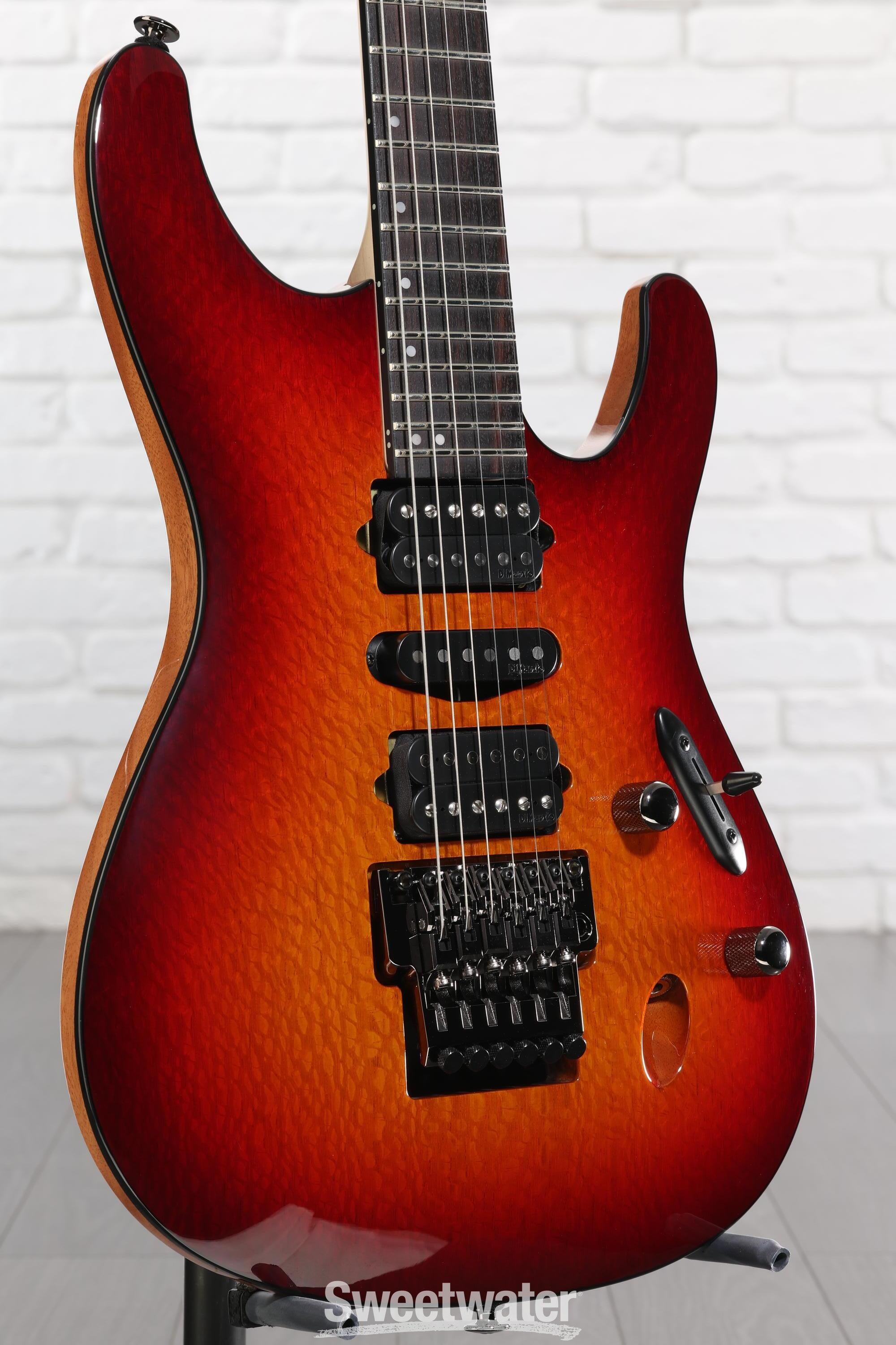 Photo of Ibanez Prestige S6670SK Electric Guitar - Sunset Burst