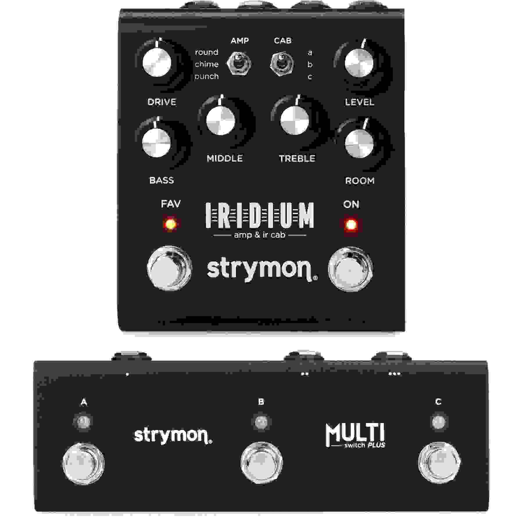 Strymon Iridium Amp & IR Cab Pedal and Multi Switch Plus Pack Sweetwater