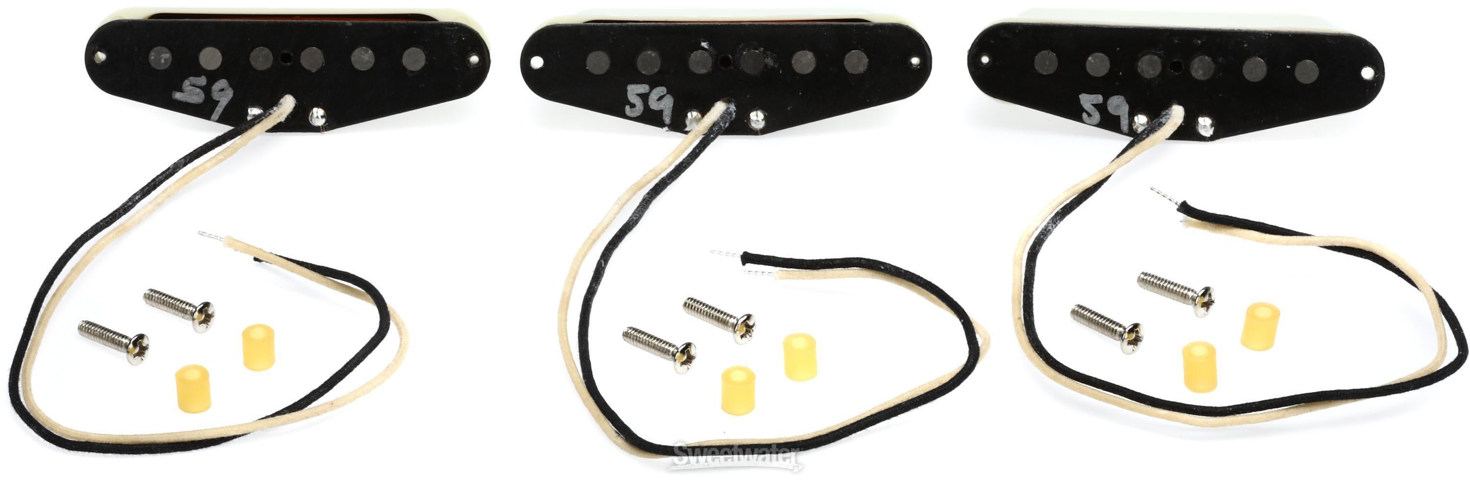Fender Pure Vintage '59 Stratocaster Pickup Set | Sweetwater