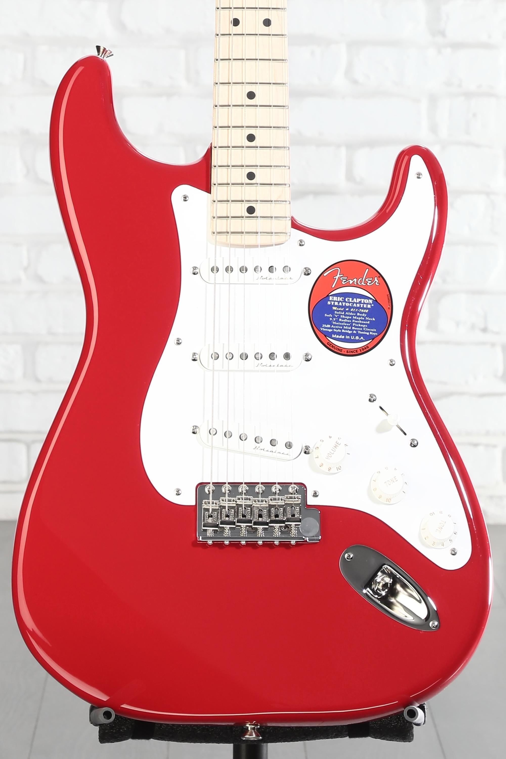Fender Eric Clapton Stratocaster - Torino Red with Maple