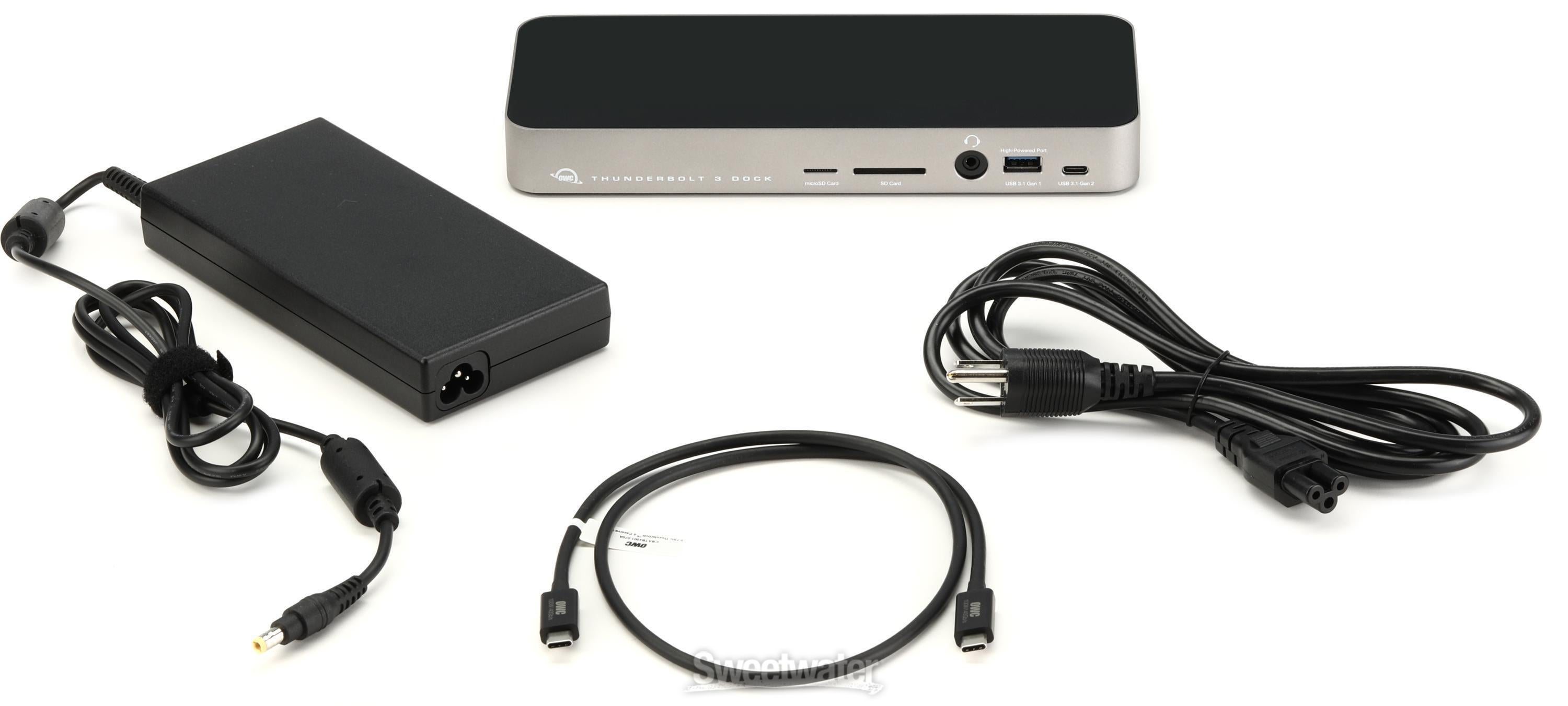 OWC 14-port Thunderbolt Dock - Space Gray | Sweetwater