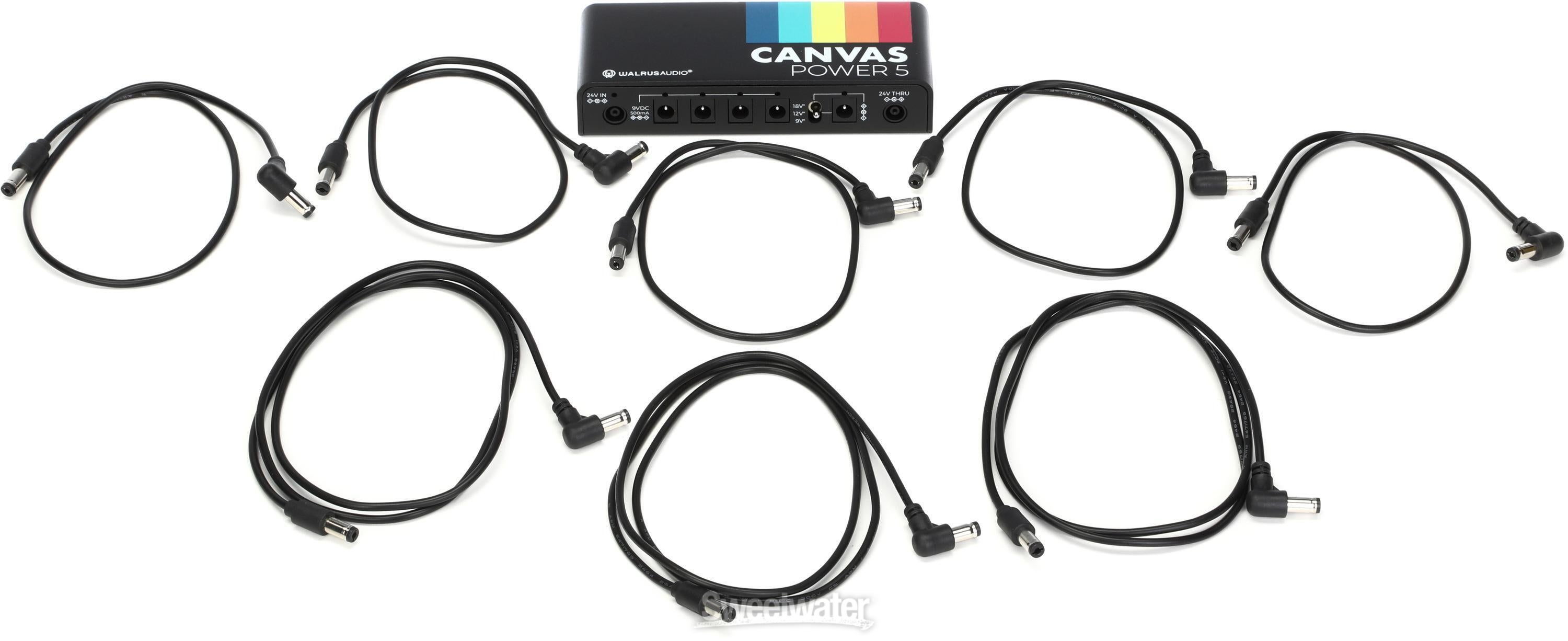 Walrus Audio Canvas Power 5 Link Pedal Power Supply | Sweetwater