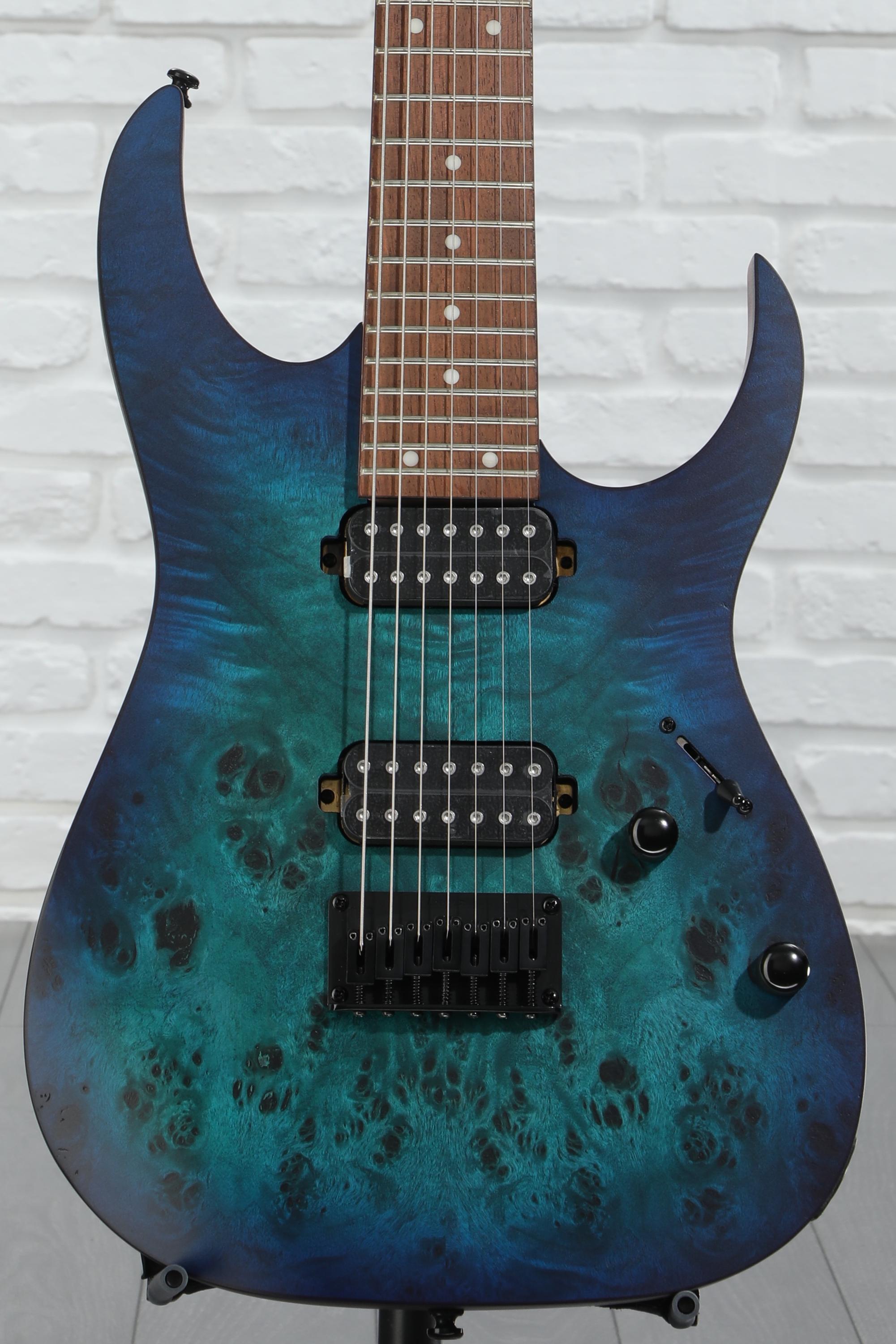 IBANEZ RG7421PB 激レア 7弦ギター Ibanez RG7421PB Electric Guitar - Sapphire Blue Flat