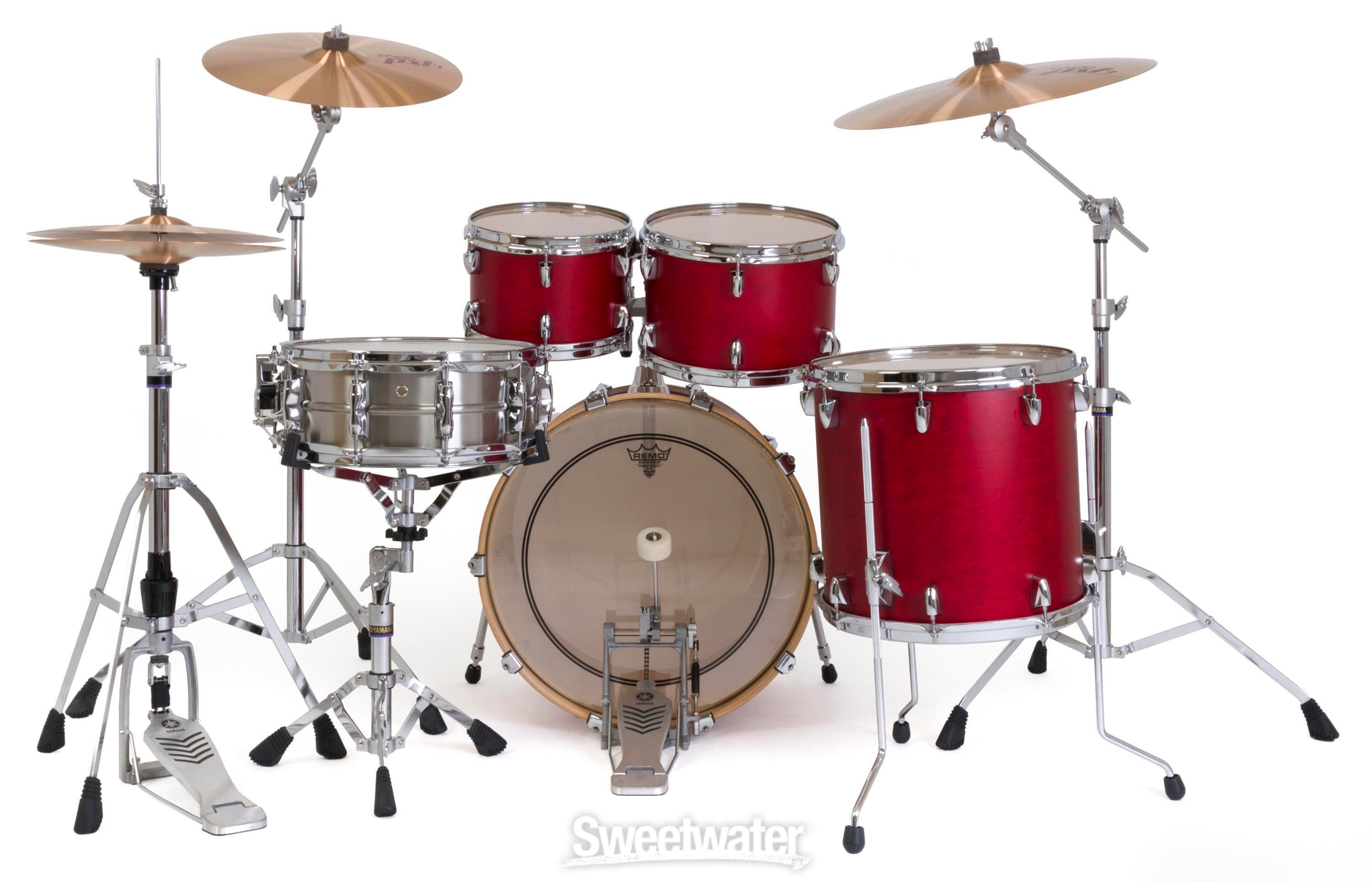 Yamaha TMP0F4 Tour Custom 4-piece Shell Pack - Candy Apple Satin