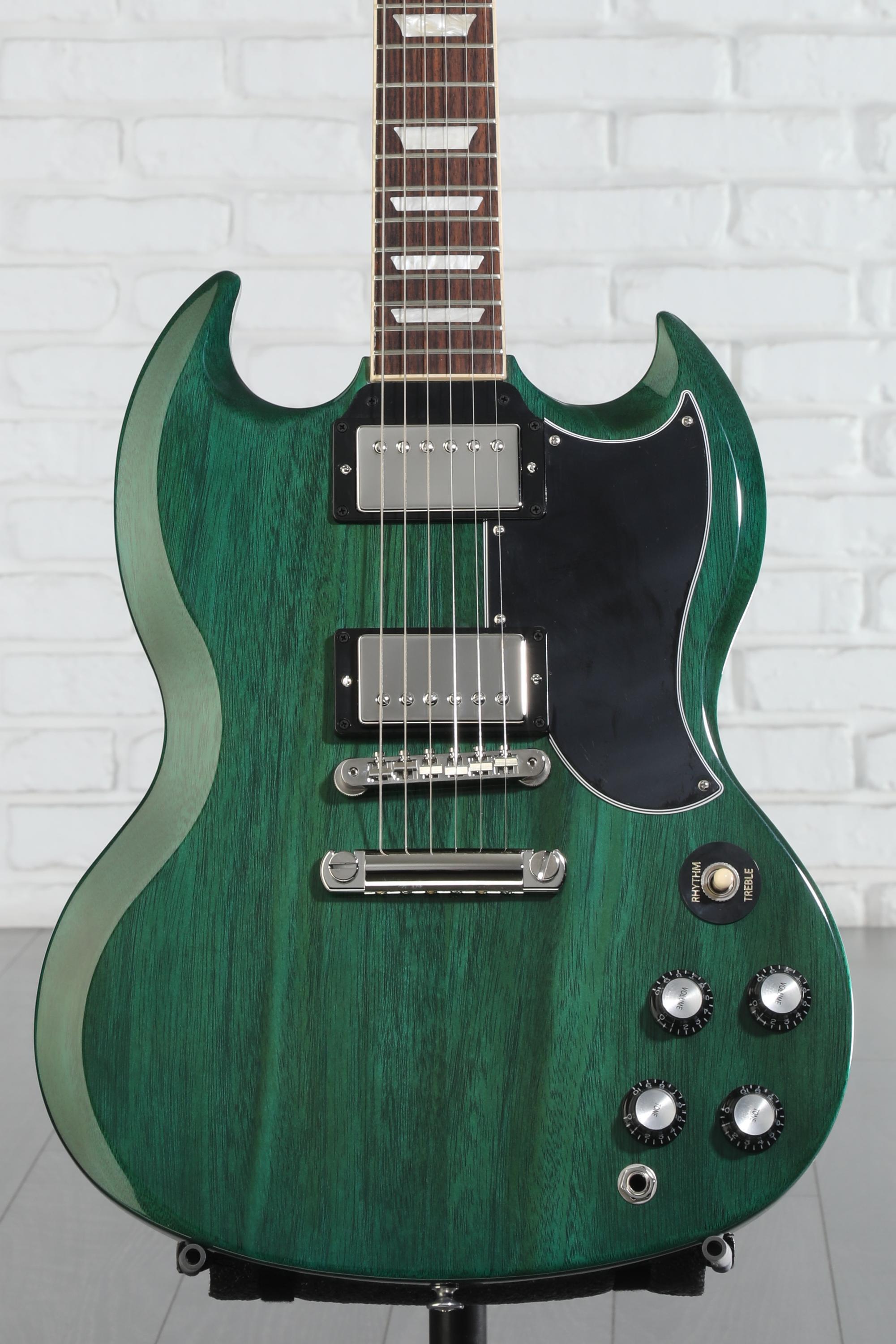 Gibson SG Standard '61 Electric Guitar - Translucent Teal | Sweetwater
