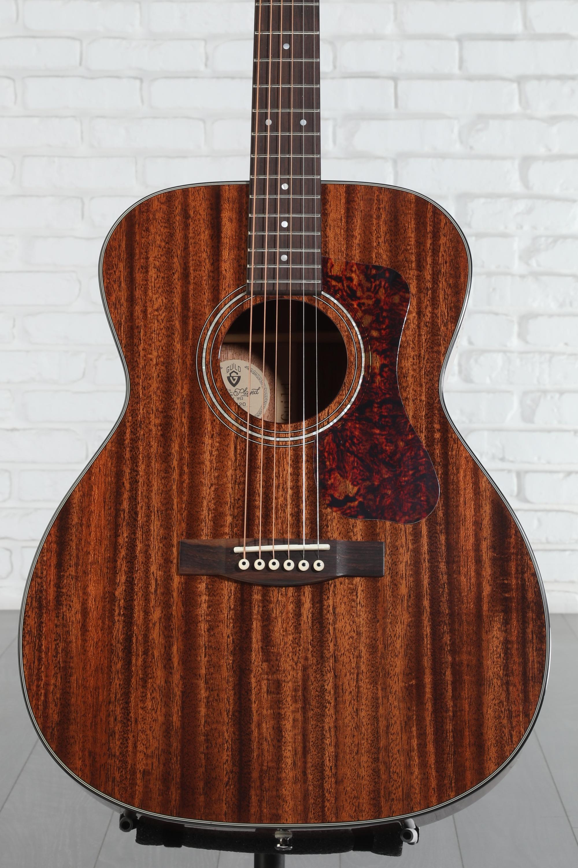 Guild OM-120, Orchestra Acoustic Guitar - Natural | Sweetwater