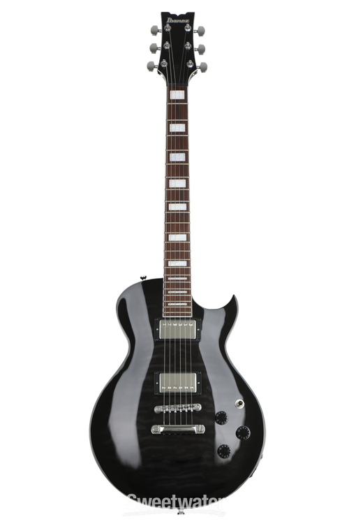 Ibanez ART Standard ART120QA Electric Guitar - Transparent Black 