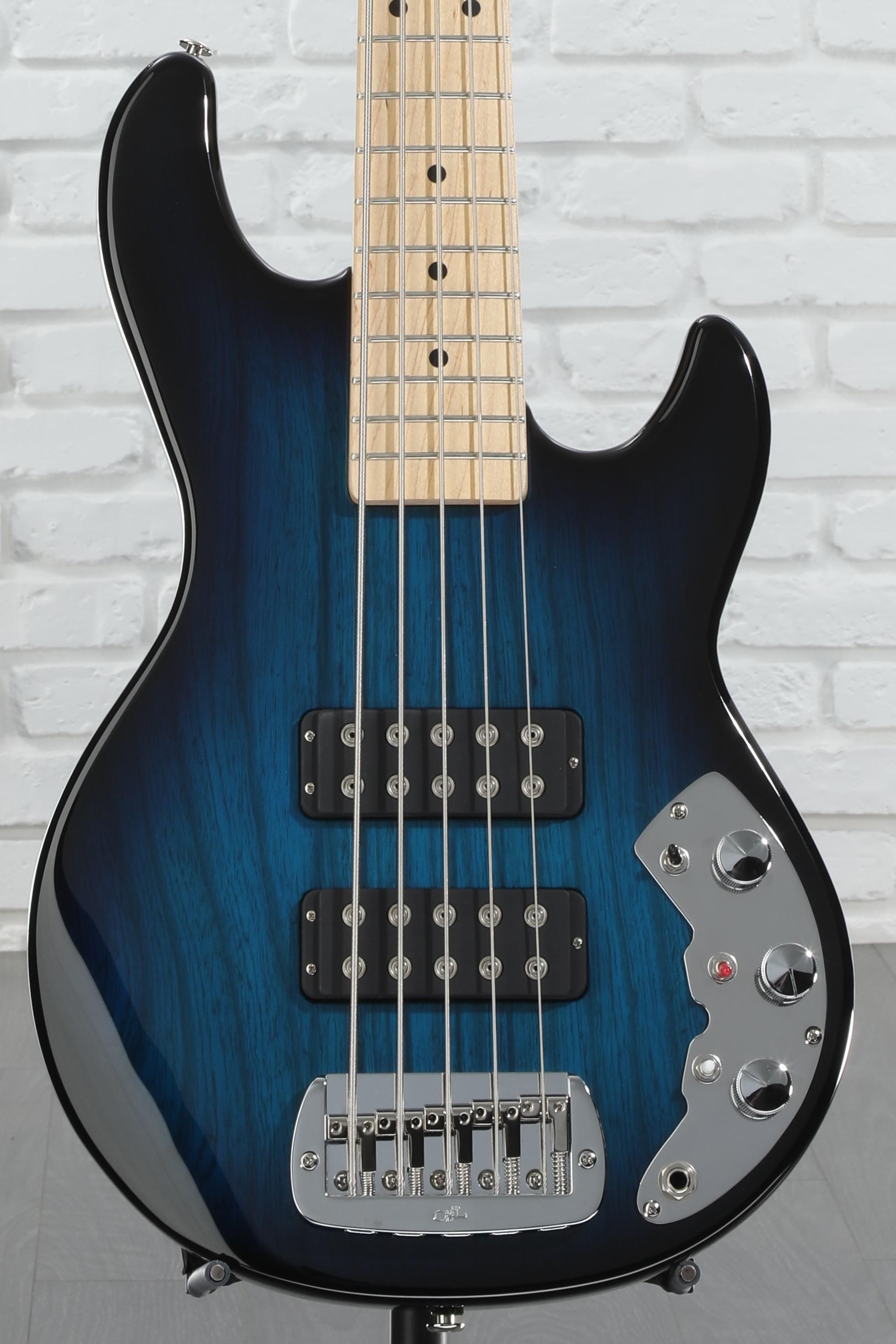 G&L CLF Research L-2500 Series 750 Bass Guitar - Blueburst