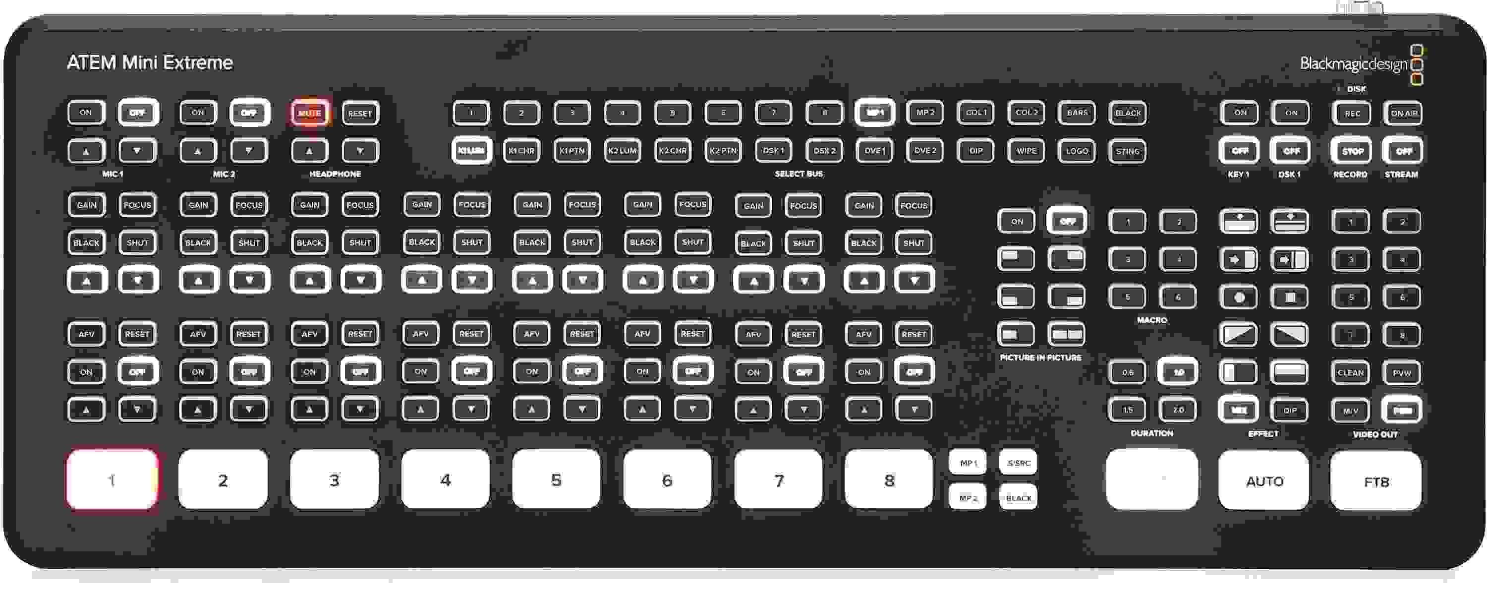 Blackmagic Design ATEM Mini Extreme Broadcast/Streaming Switcher