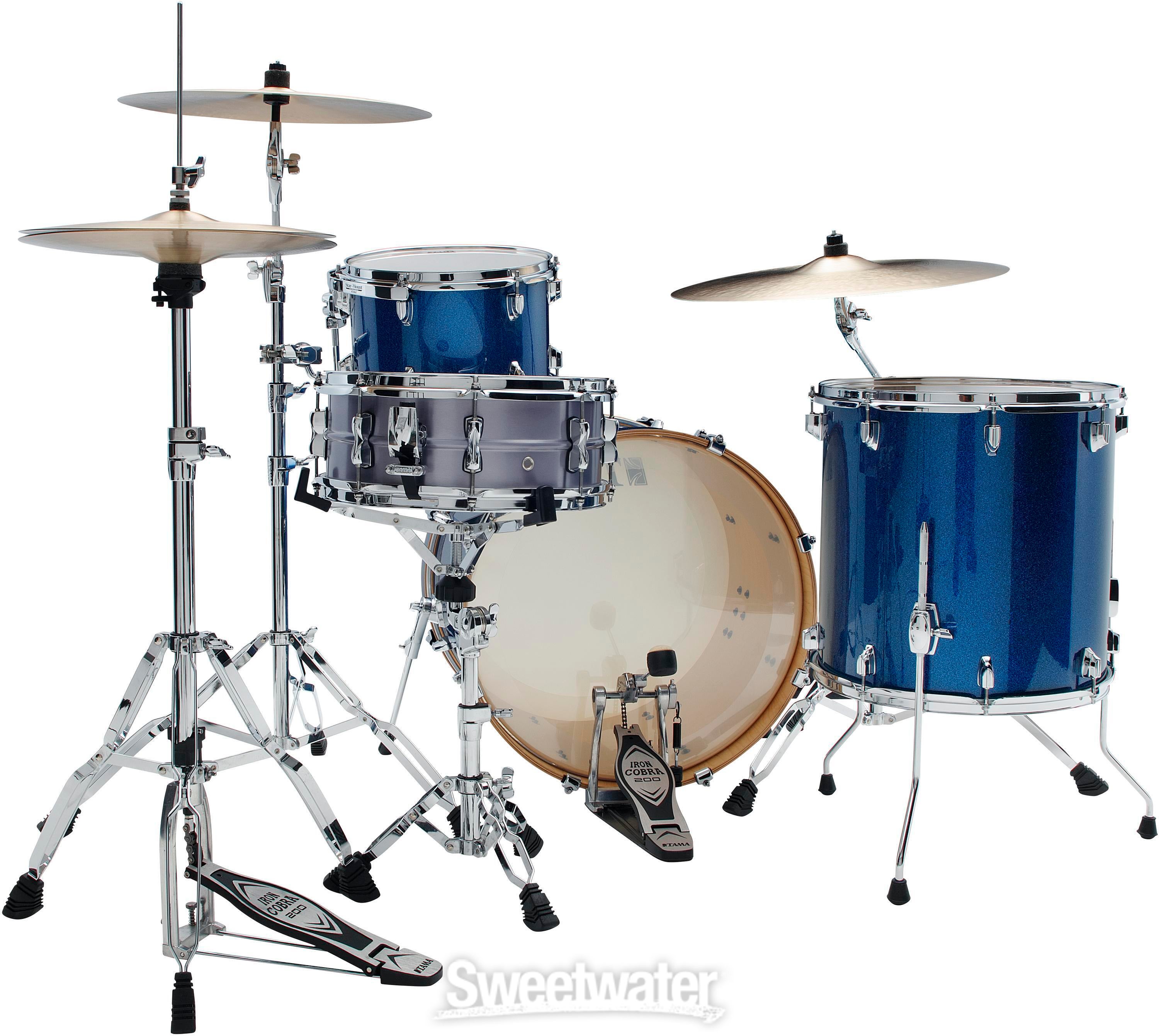 Tama Superstar Classic 3-piece Shell Pack - Indigo Sparkle