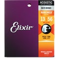 Photo of Elixir Strings 11102 Nanoweb 80/20 Acoustic Guitar Strings - .013-.056 Medium