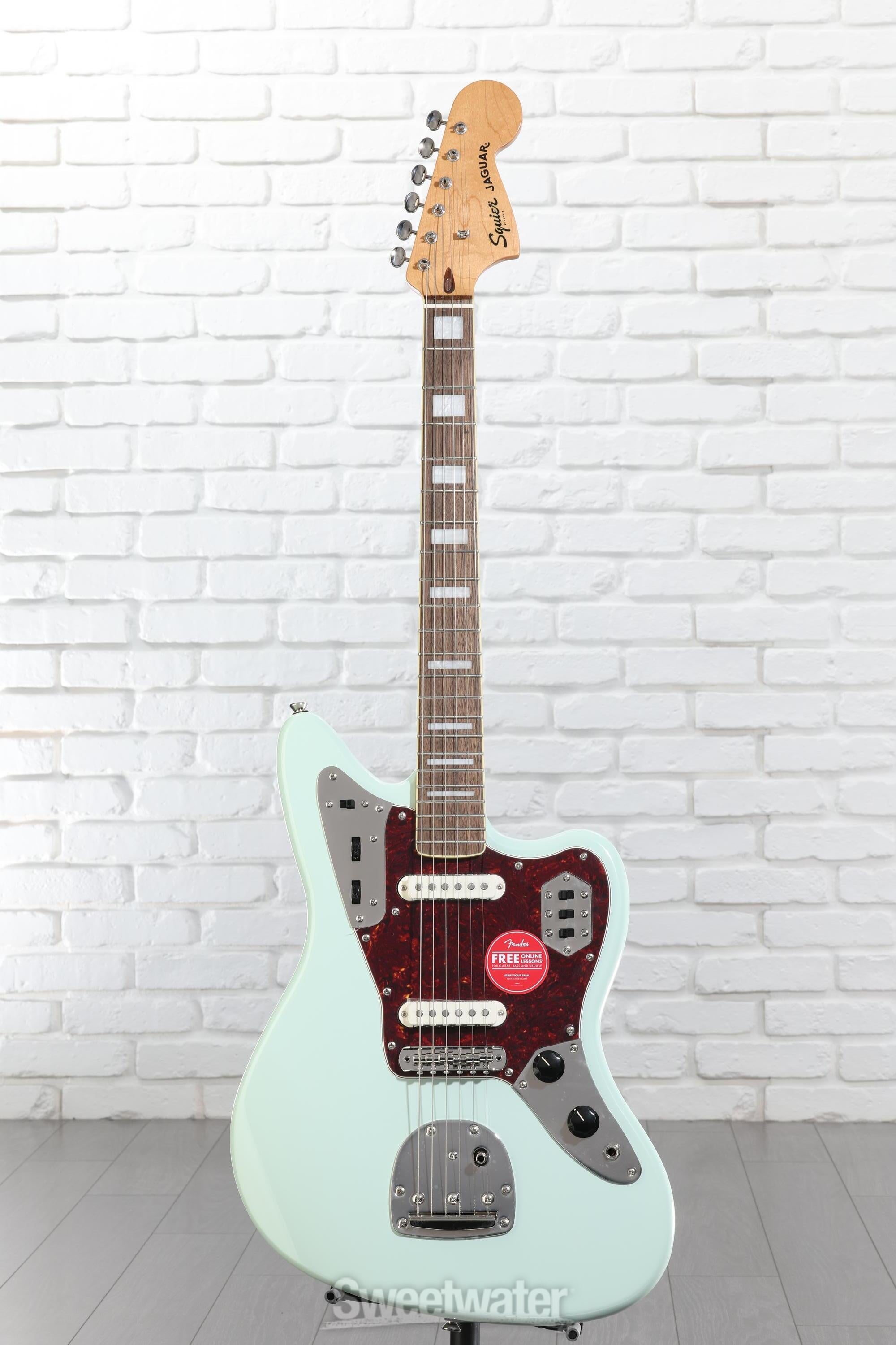 Squier Classic Vibe '70s Jaguar - Surf Green | Sweetwater