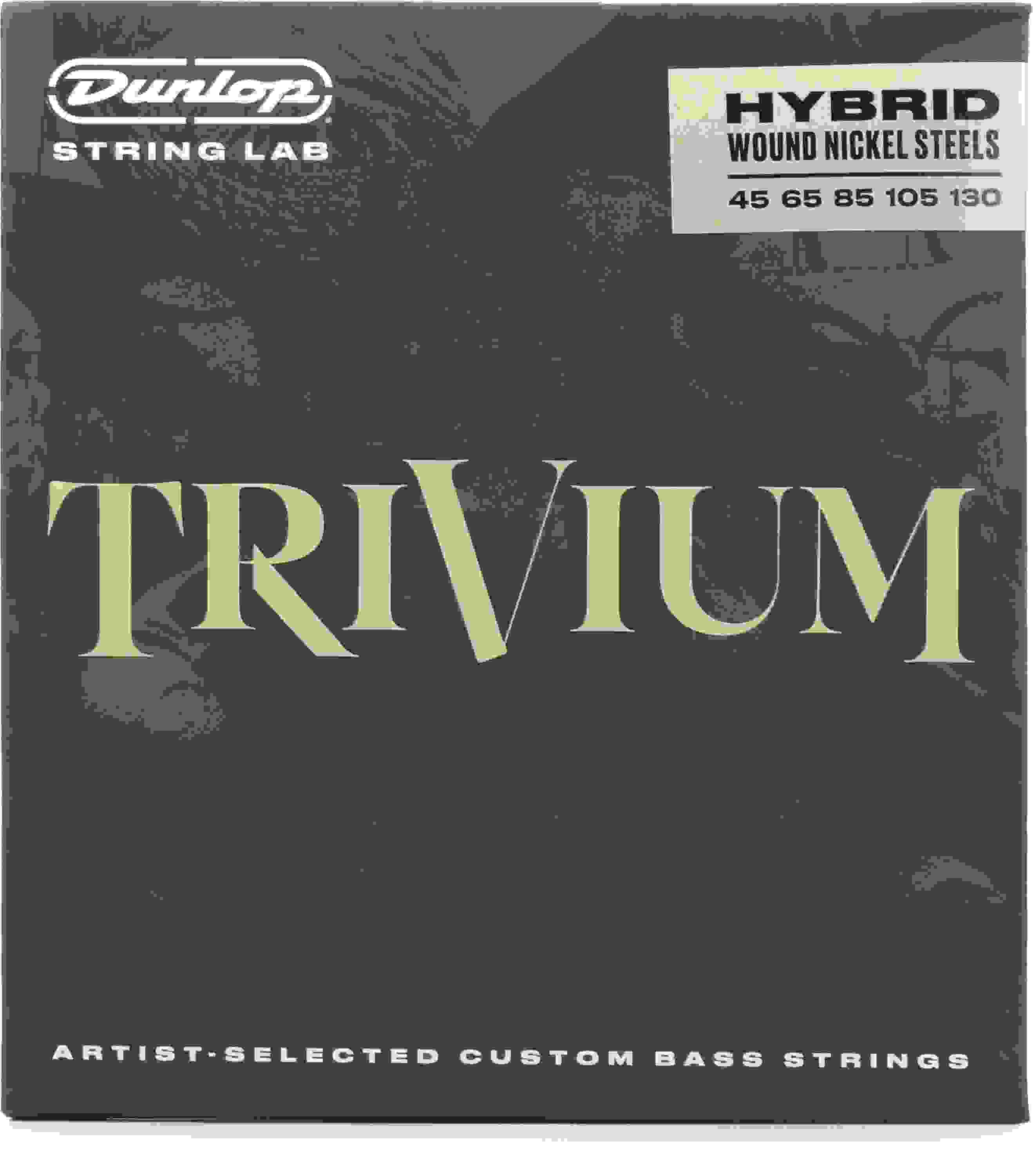 Dunlop TVMSB45130 Trivium Hybrid Nickel Wound Bass Strings - .045-.130, 5-string